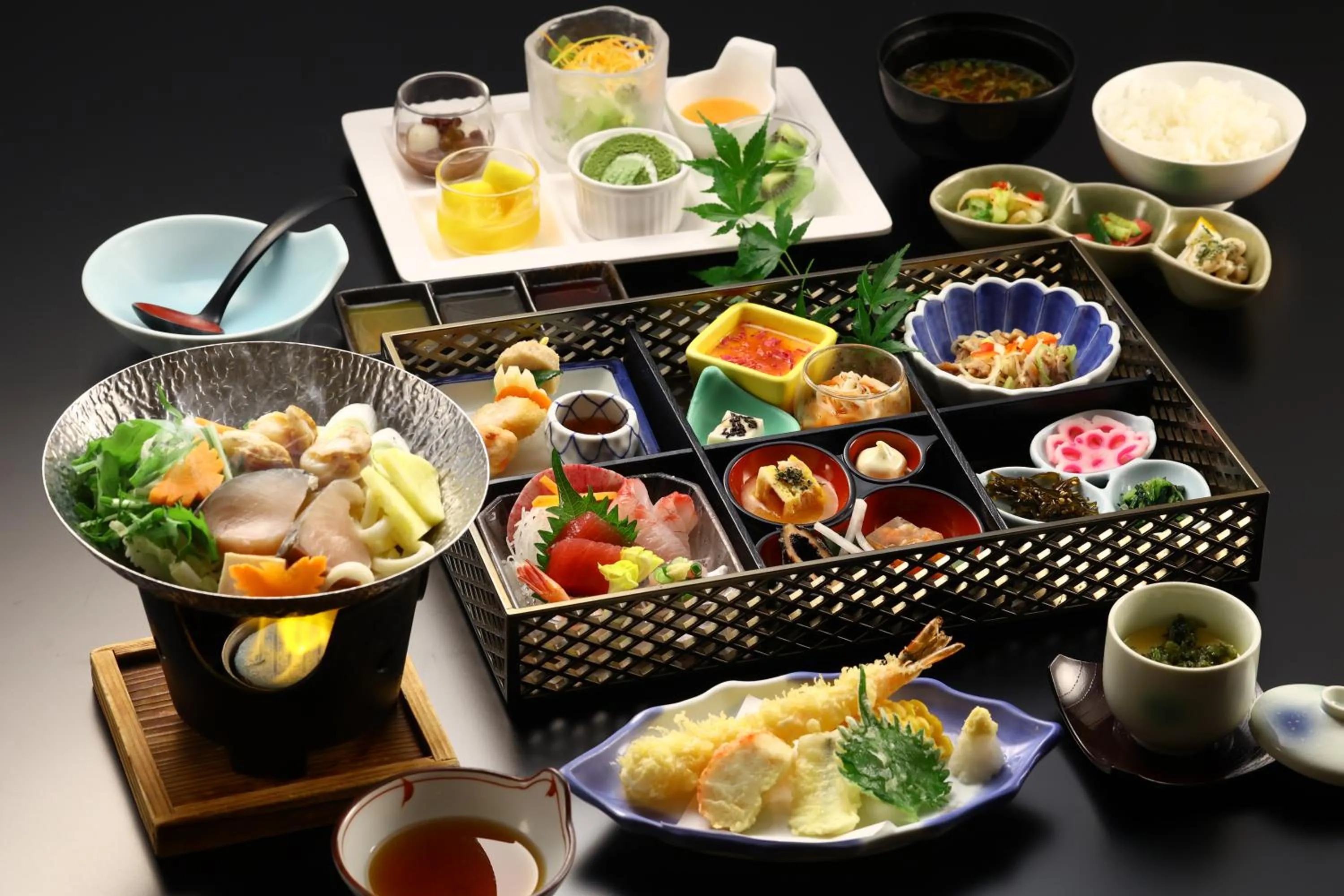 Dinner in Yugawara Chiyodasou