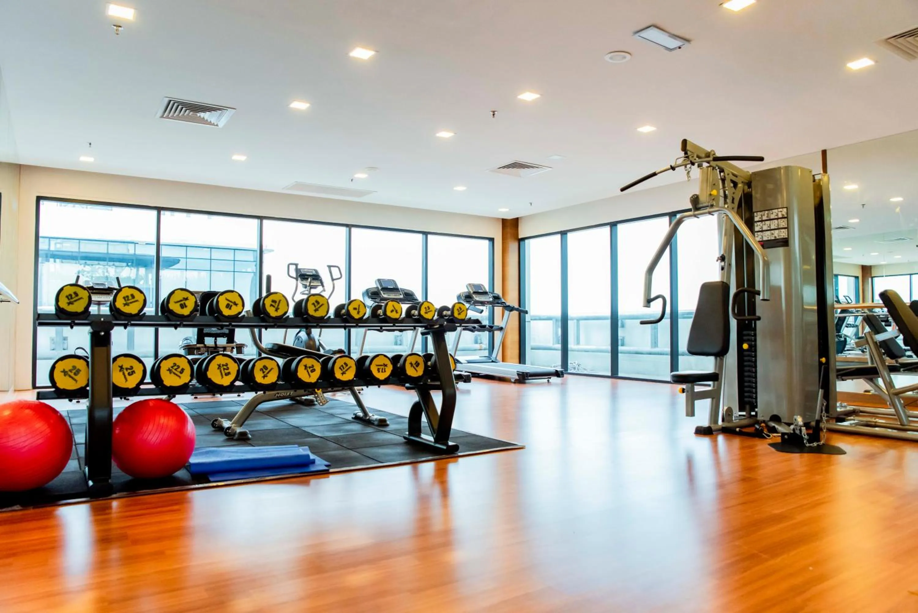 Fitness centre/facilities in Revo Pavilion Bukit Jalil by Ody Suites