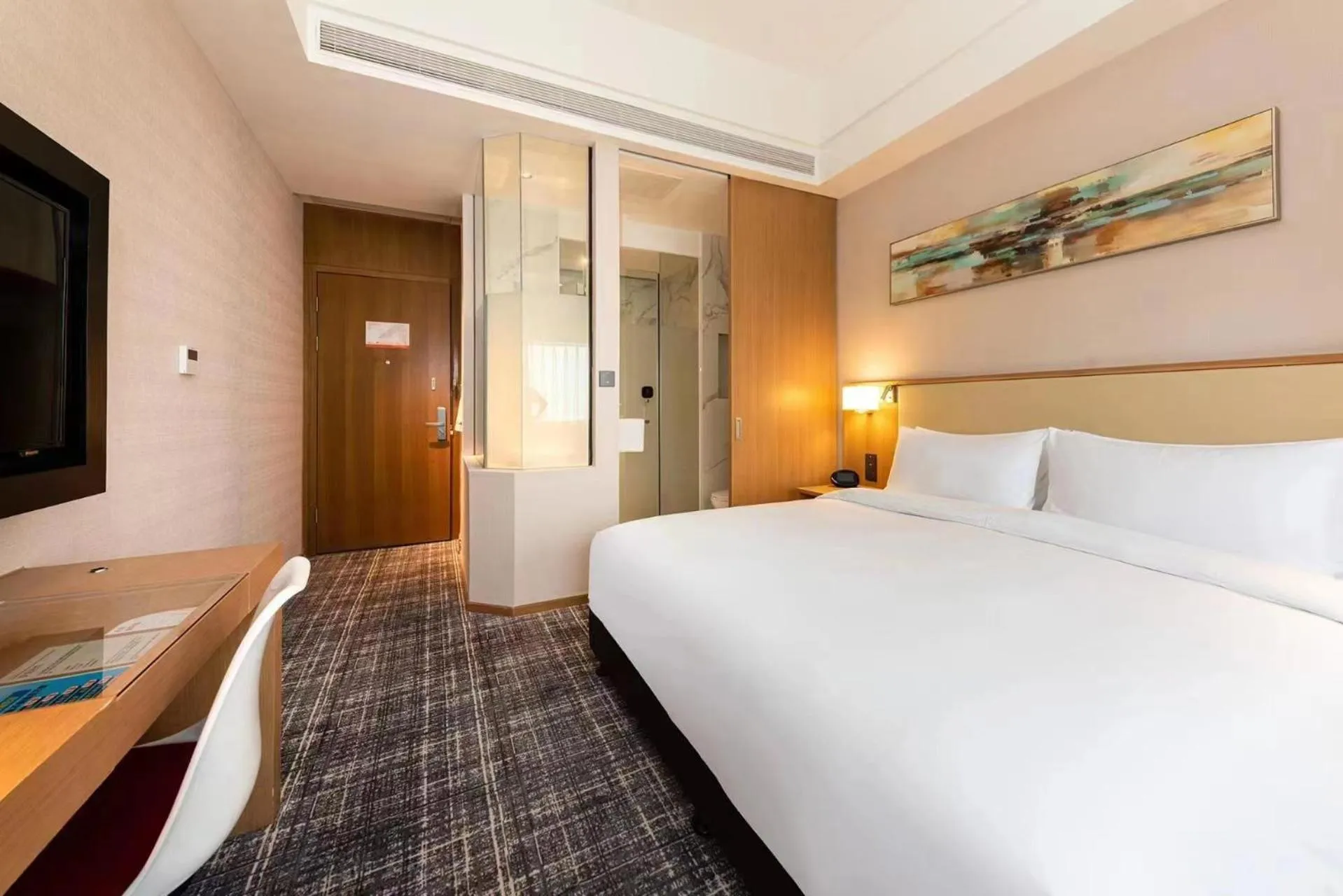 Bedroom, Bed in Xence hotel near Xiamen Airport & SM Mall