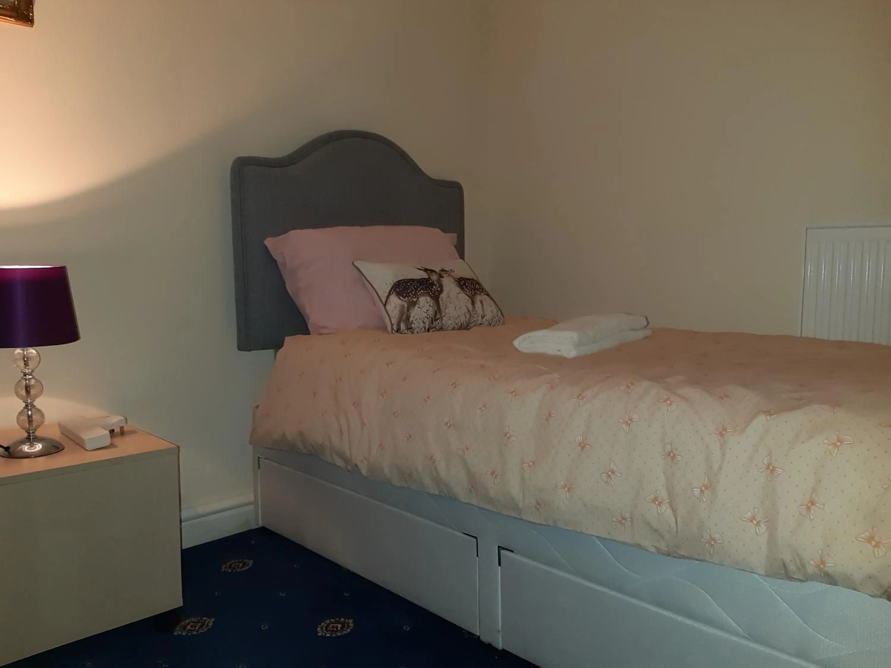 Bed in Phoenix Nights Guest House