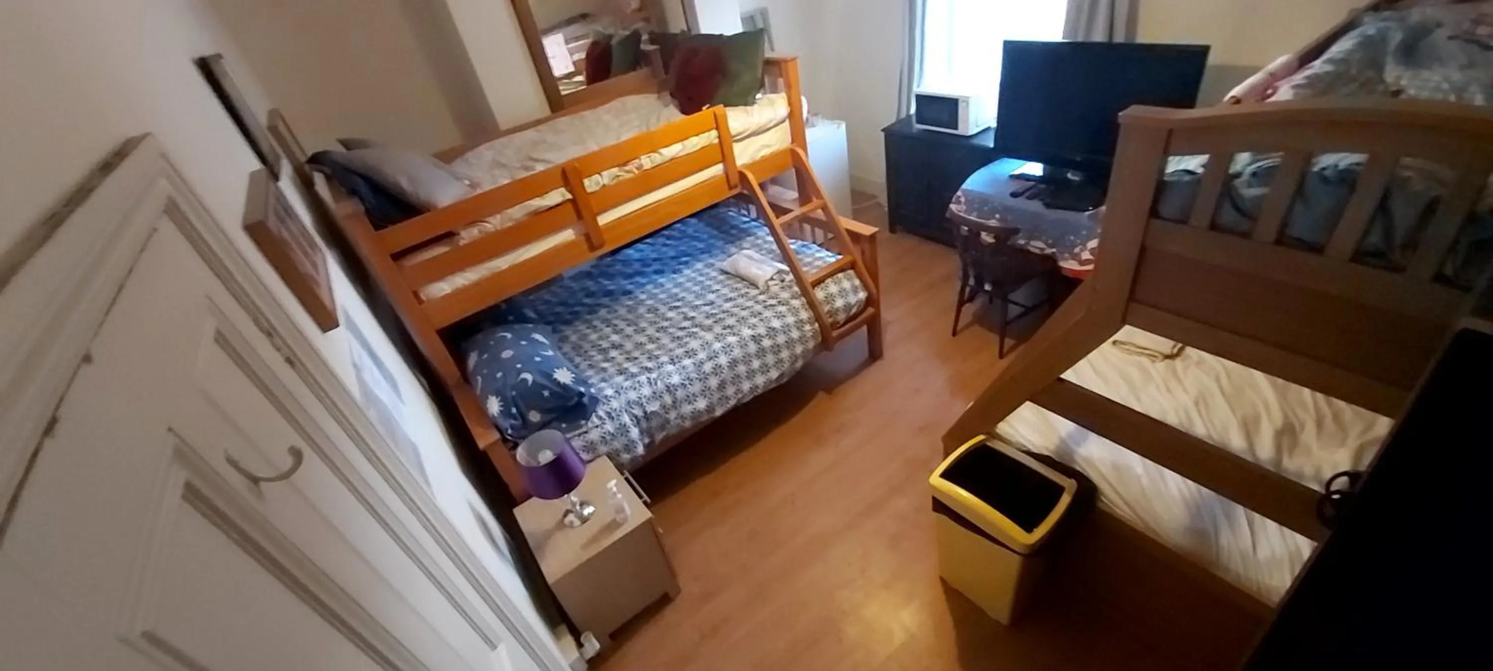 Bed in Phoenix Nights Guest House