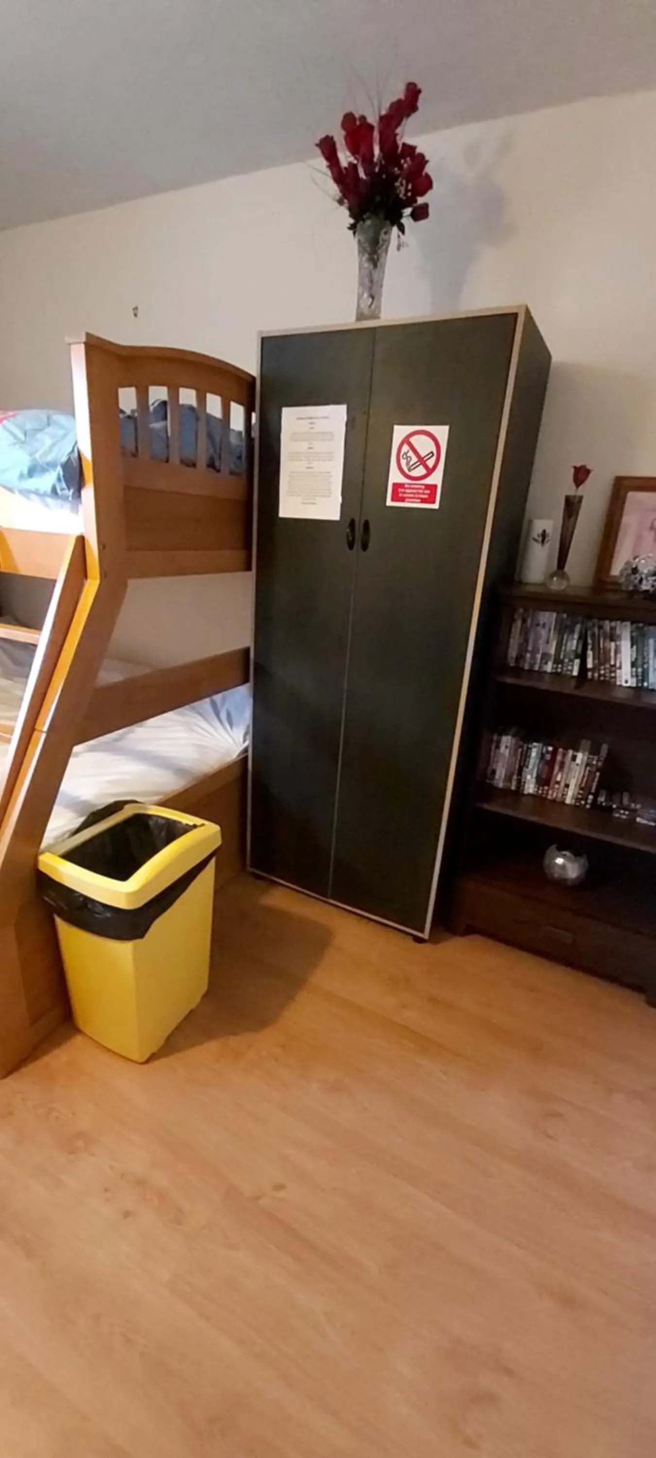 Bed in Phoenix Nights Guest House