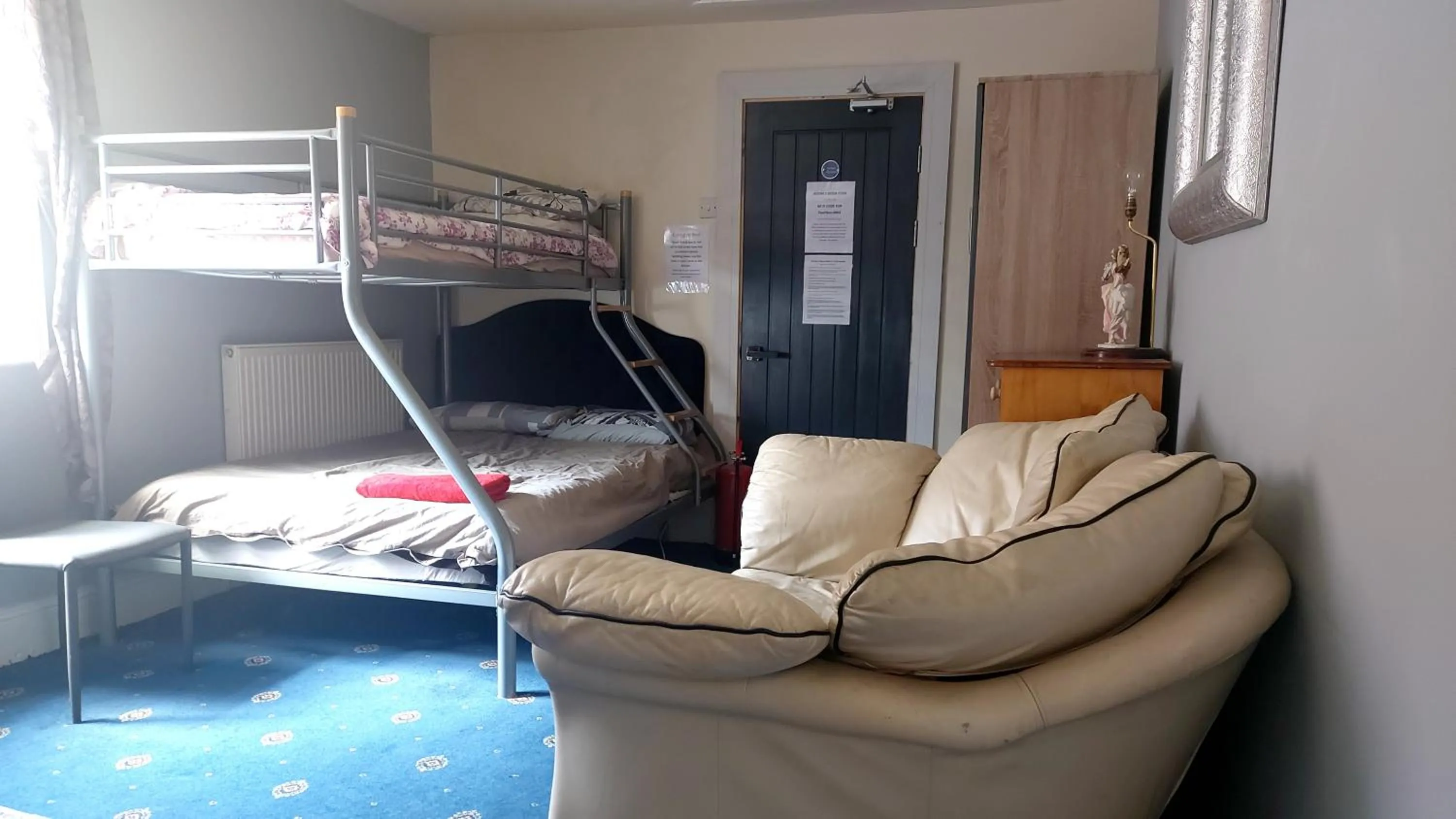 Bed in Phoenix Nights Guest House