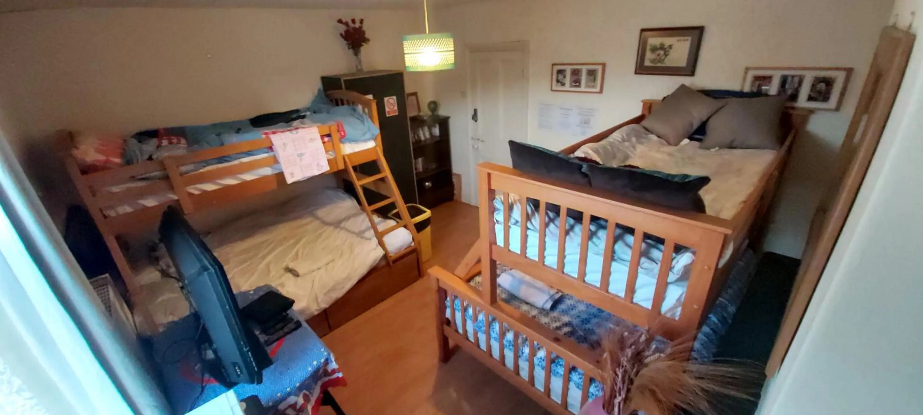 Bed in Phoenix Nights Guest House