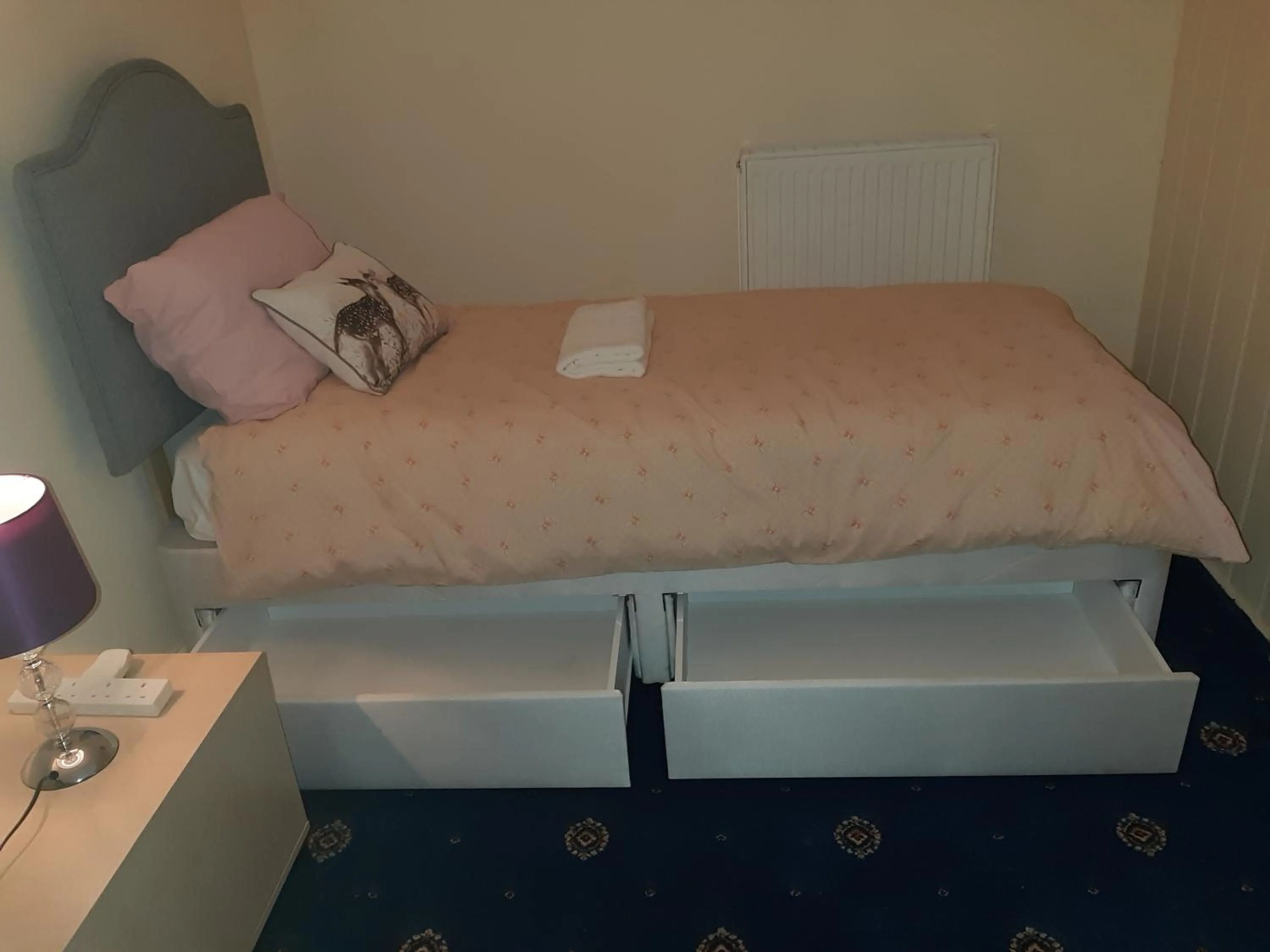 Bed in Phoenix Nights Guest House