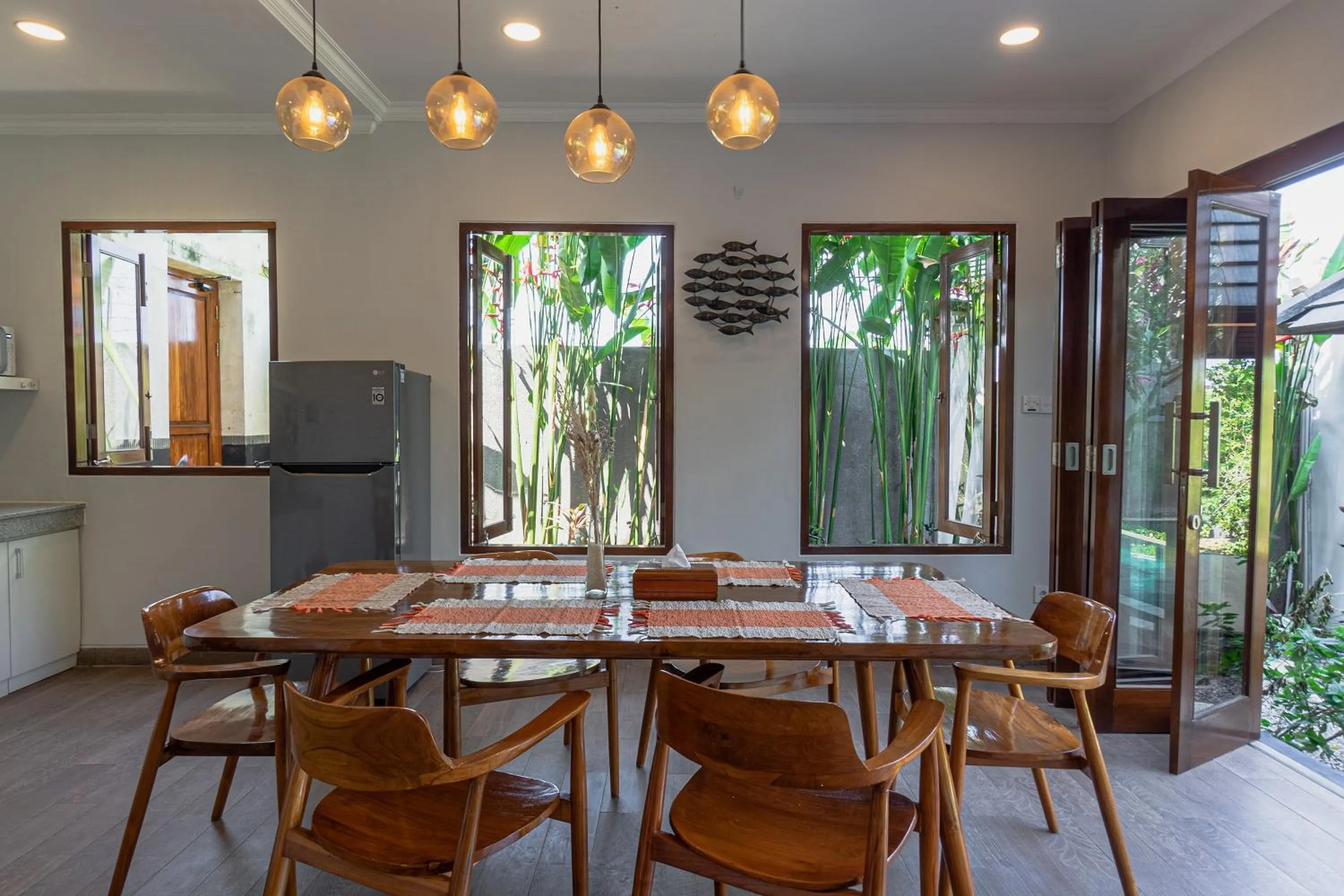 Dining area in Belle Asana