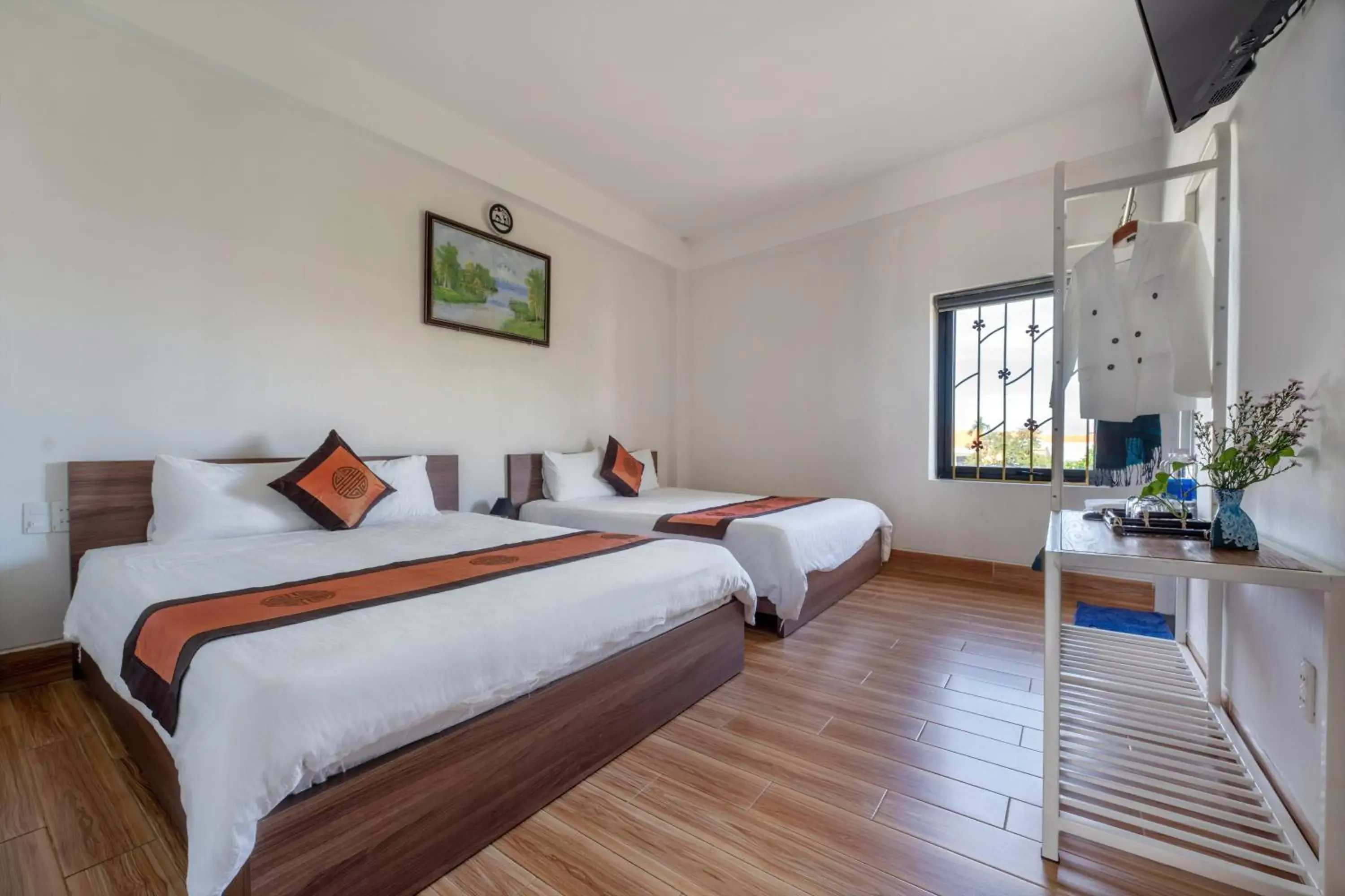 Twin Room with View in Lavila Homestay Hoi An Twin Room with View in Lavila Homestay Hoi An