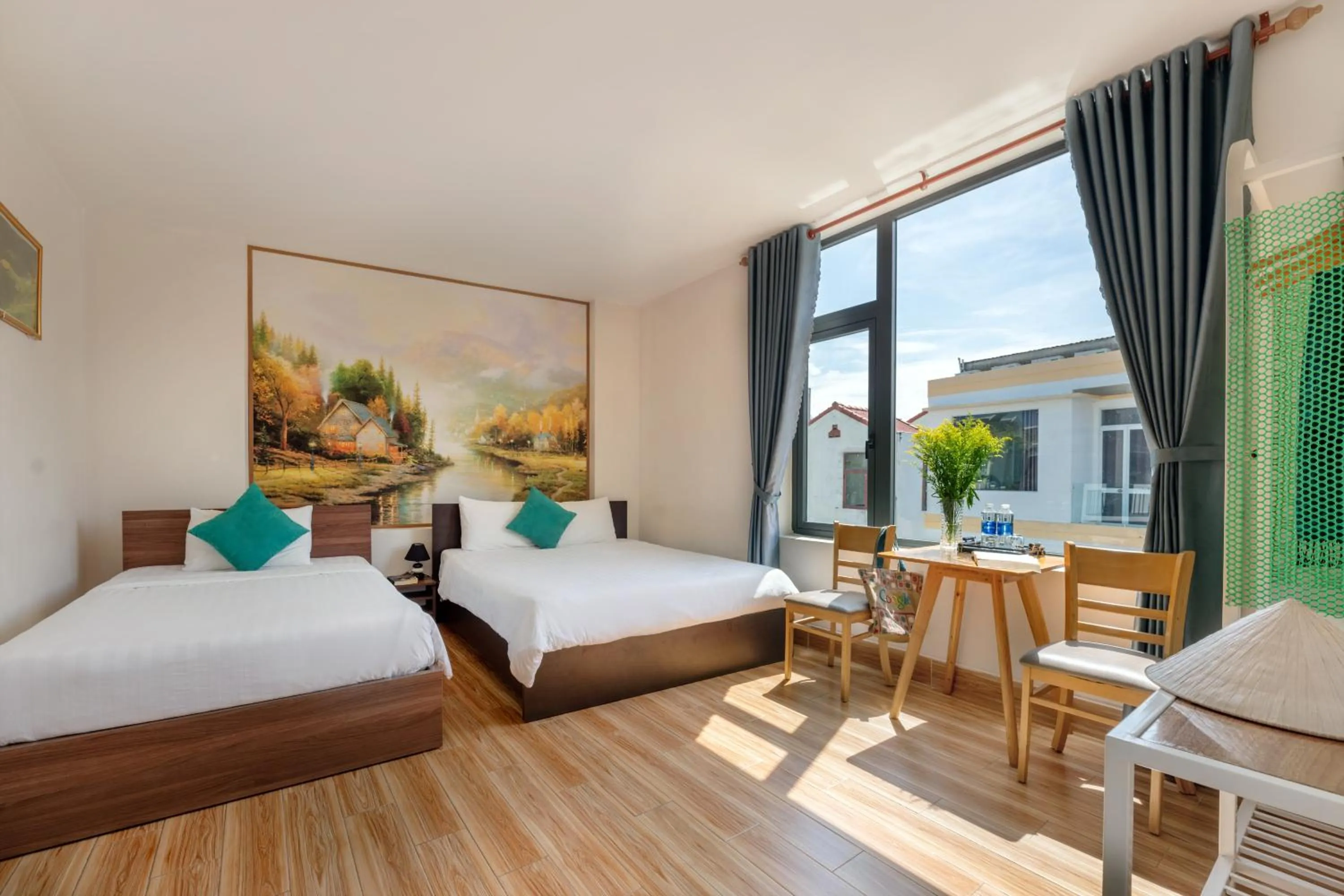 Bed in Lavila Homestay Hoi An