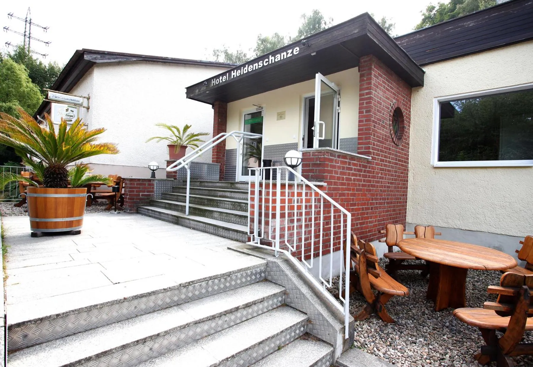 Facade/entrance in Hotel Heidenschanze