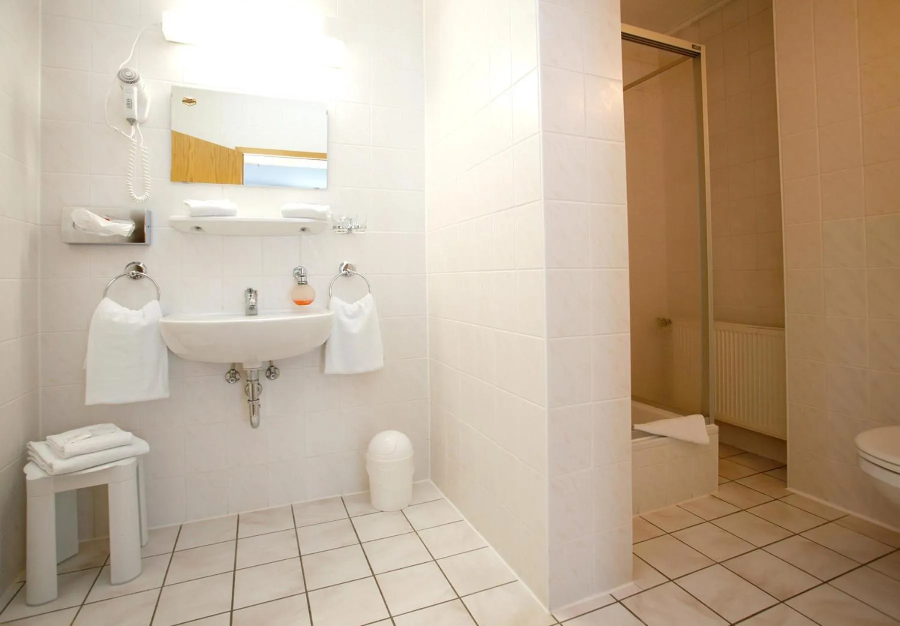 Bathroom in Hotel Heidenschanze