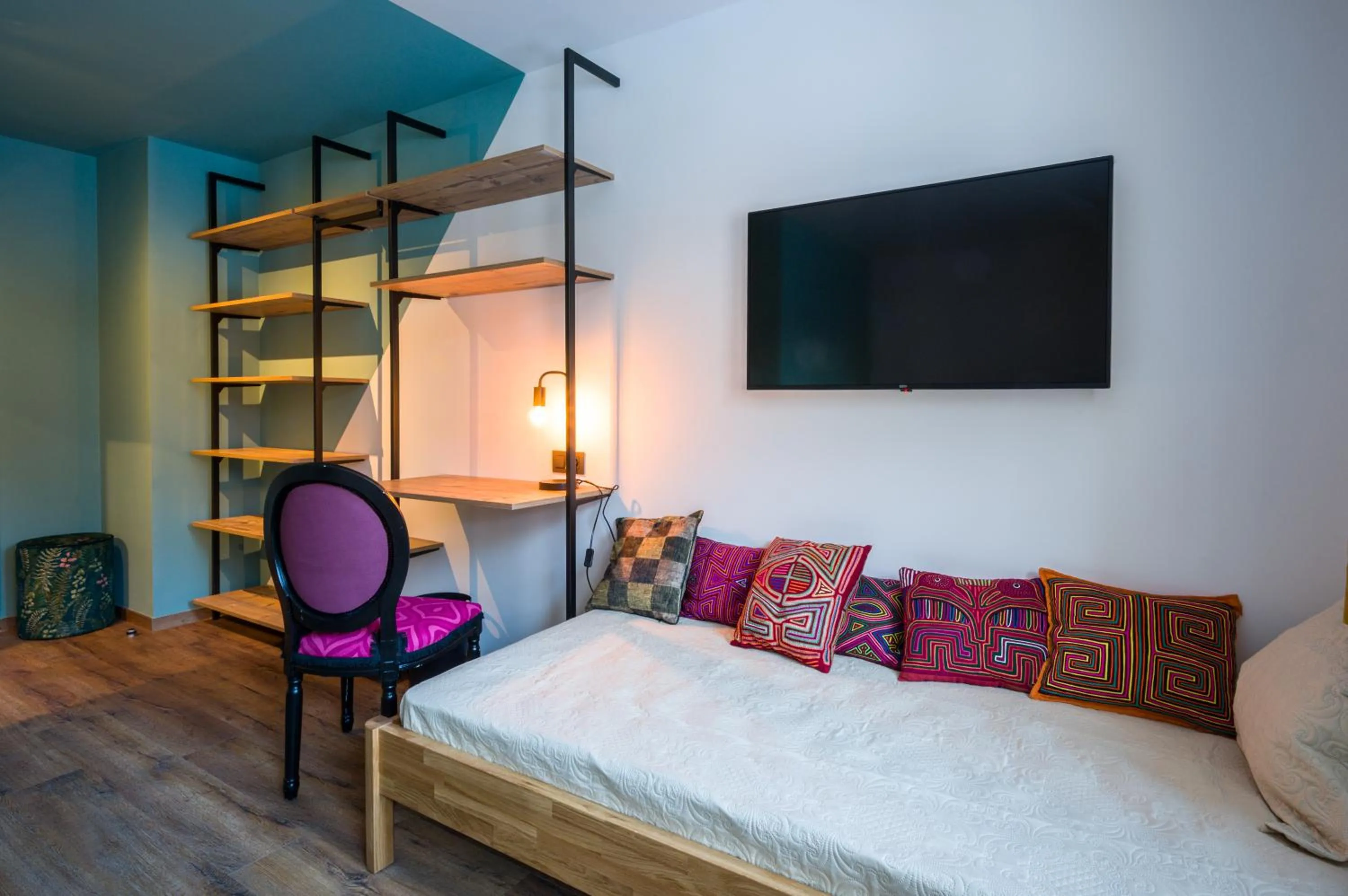 Bed in L'Outa Hotel Restaurant