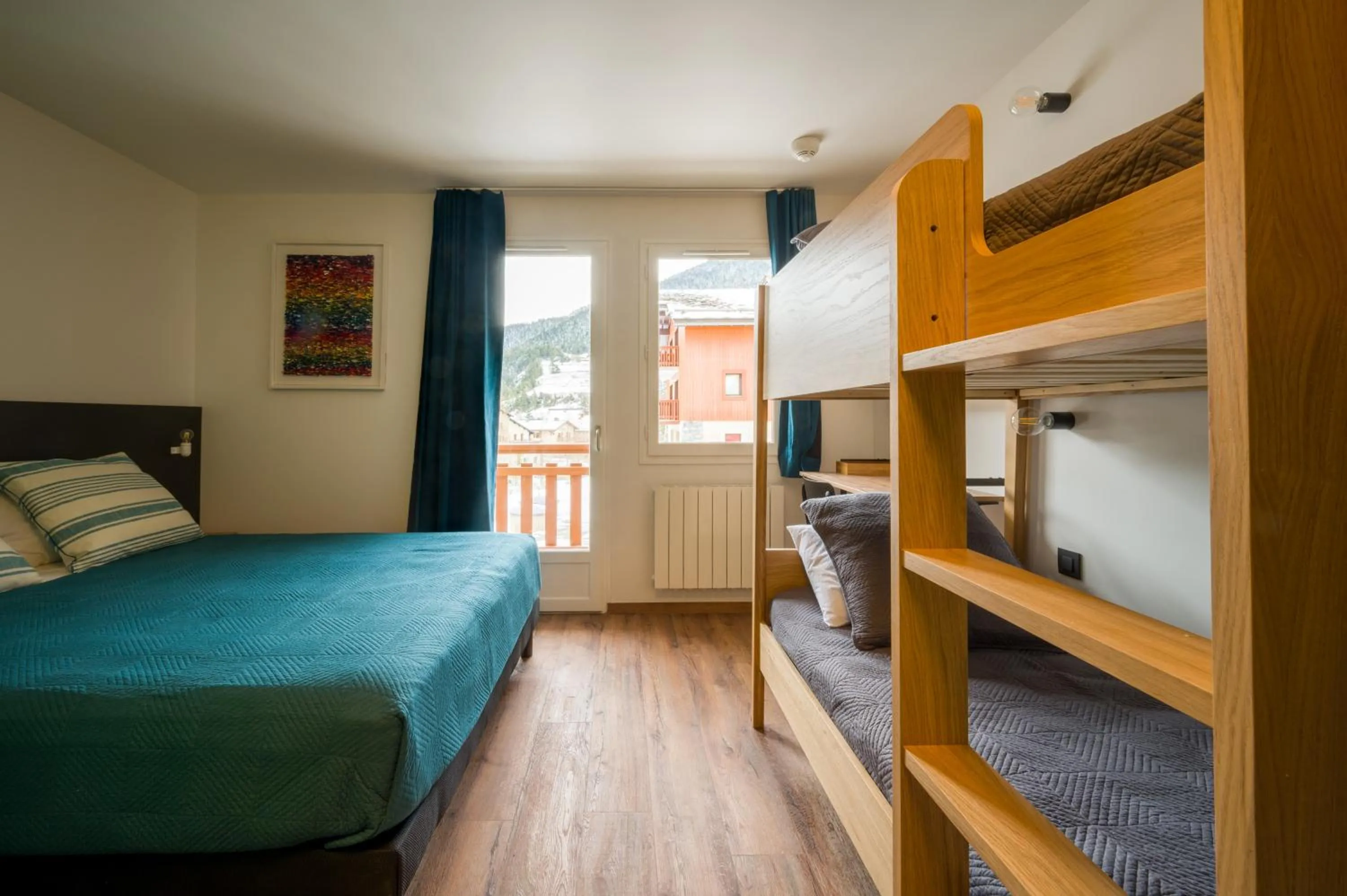 Bed in L'Outa Hotel Restaurant