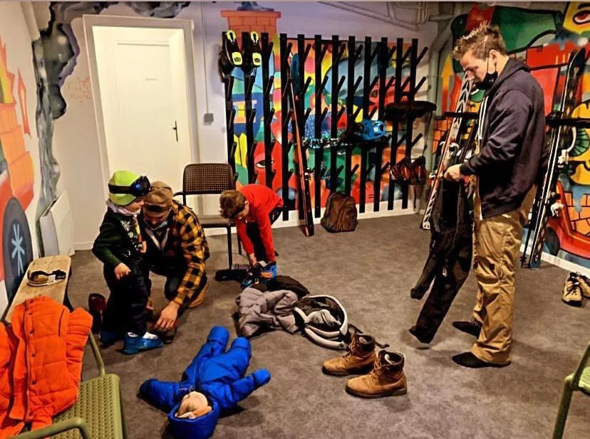 Skiing in L'Outa Hotel Restaurant