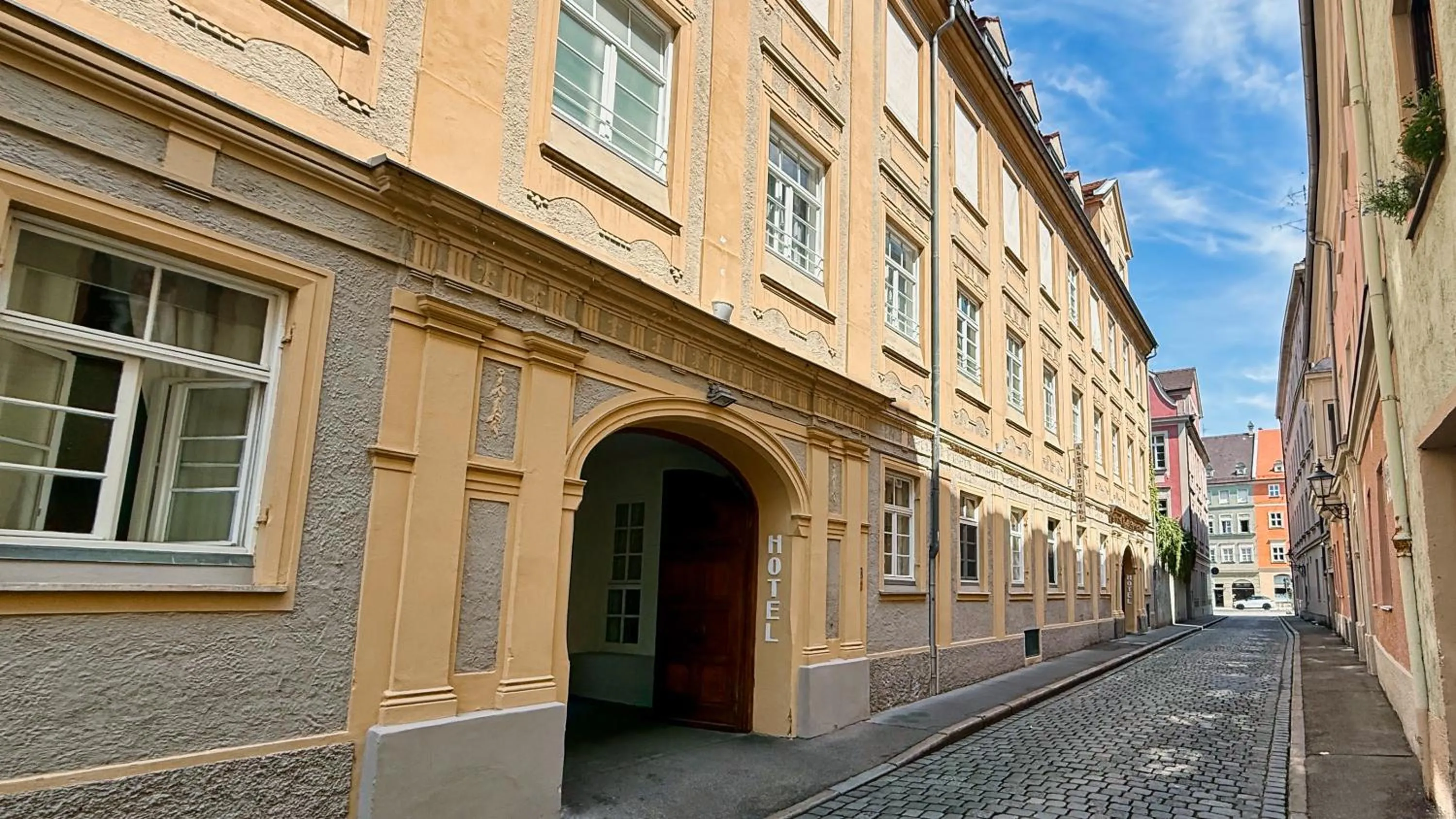 Property building in Altstadthotel Augsburg