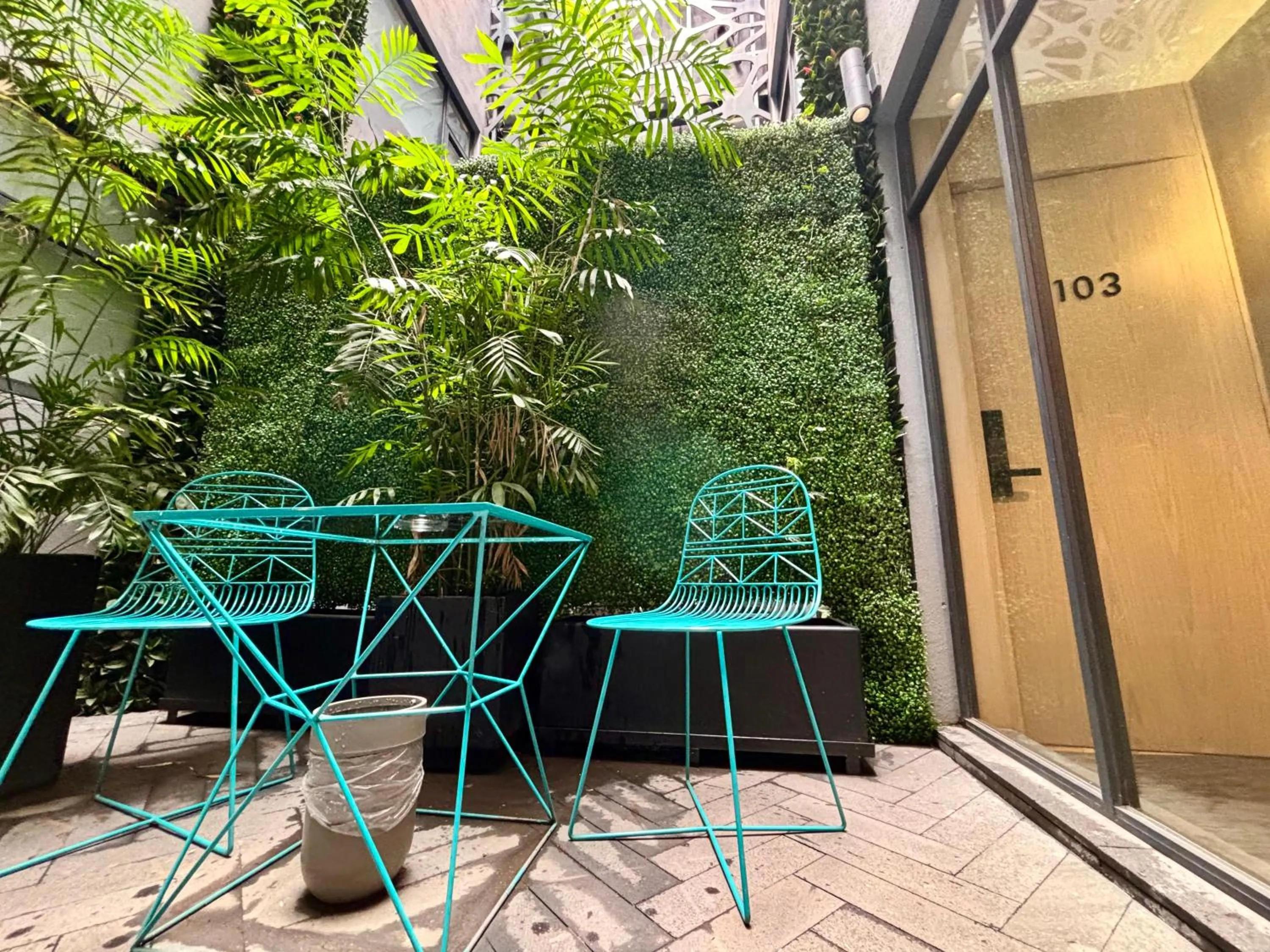 Patio in Park Life Masaryk