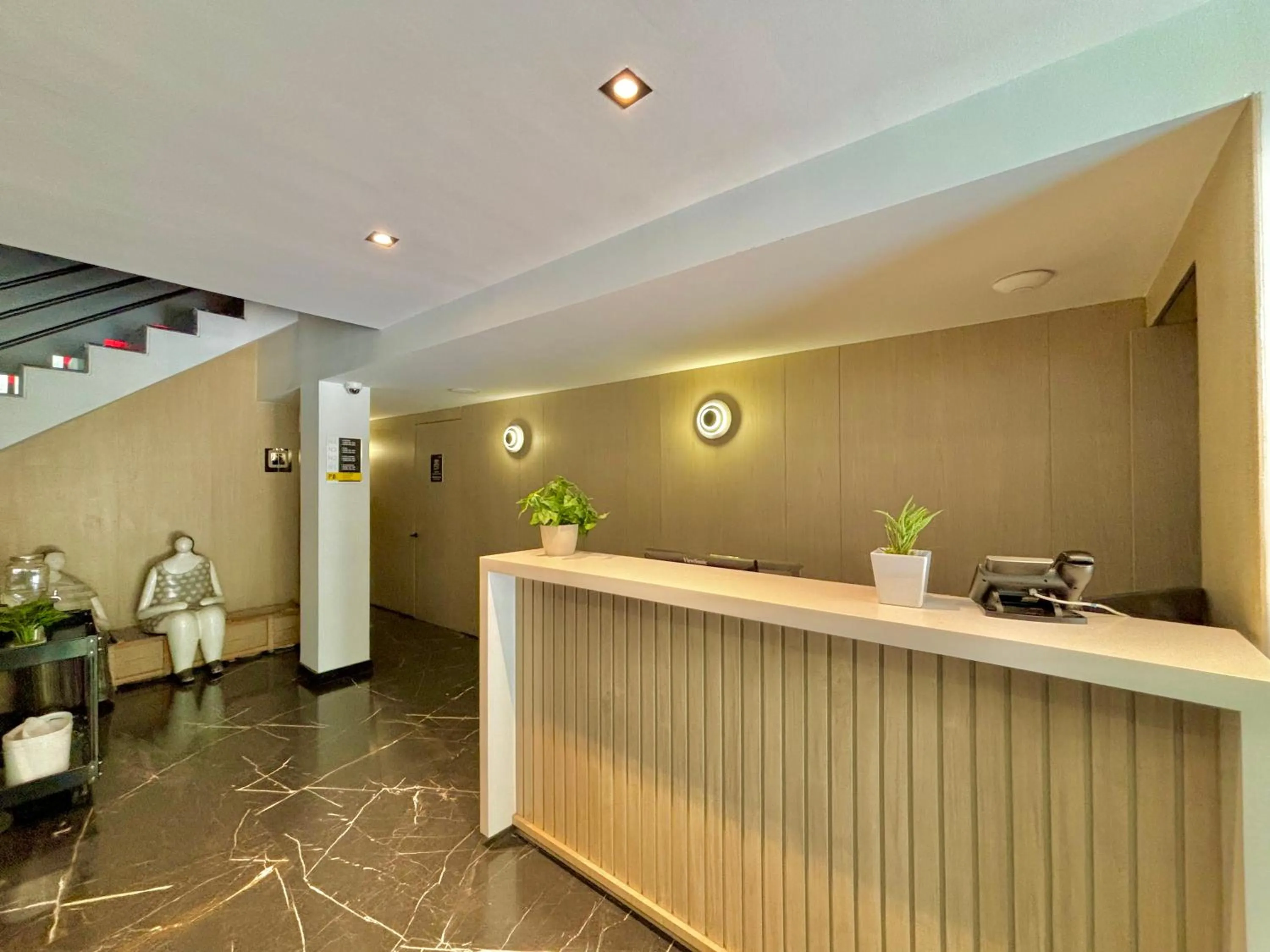 Lobby or reception in Park Life Masaryk