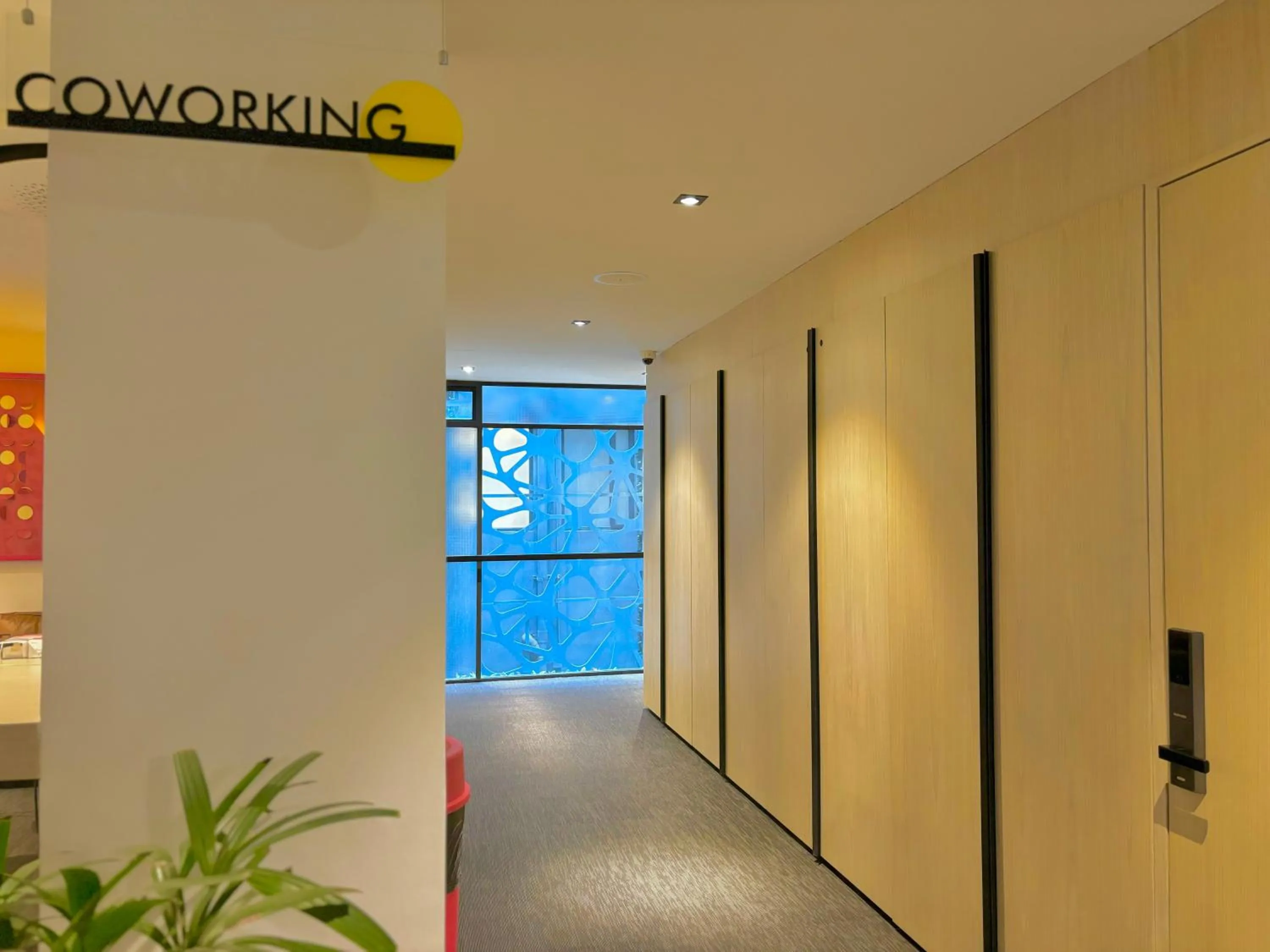 Seating area in Park Life Masaryk