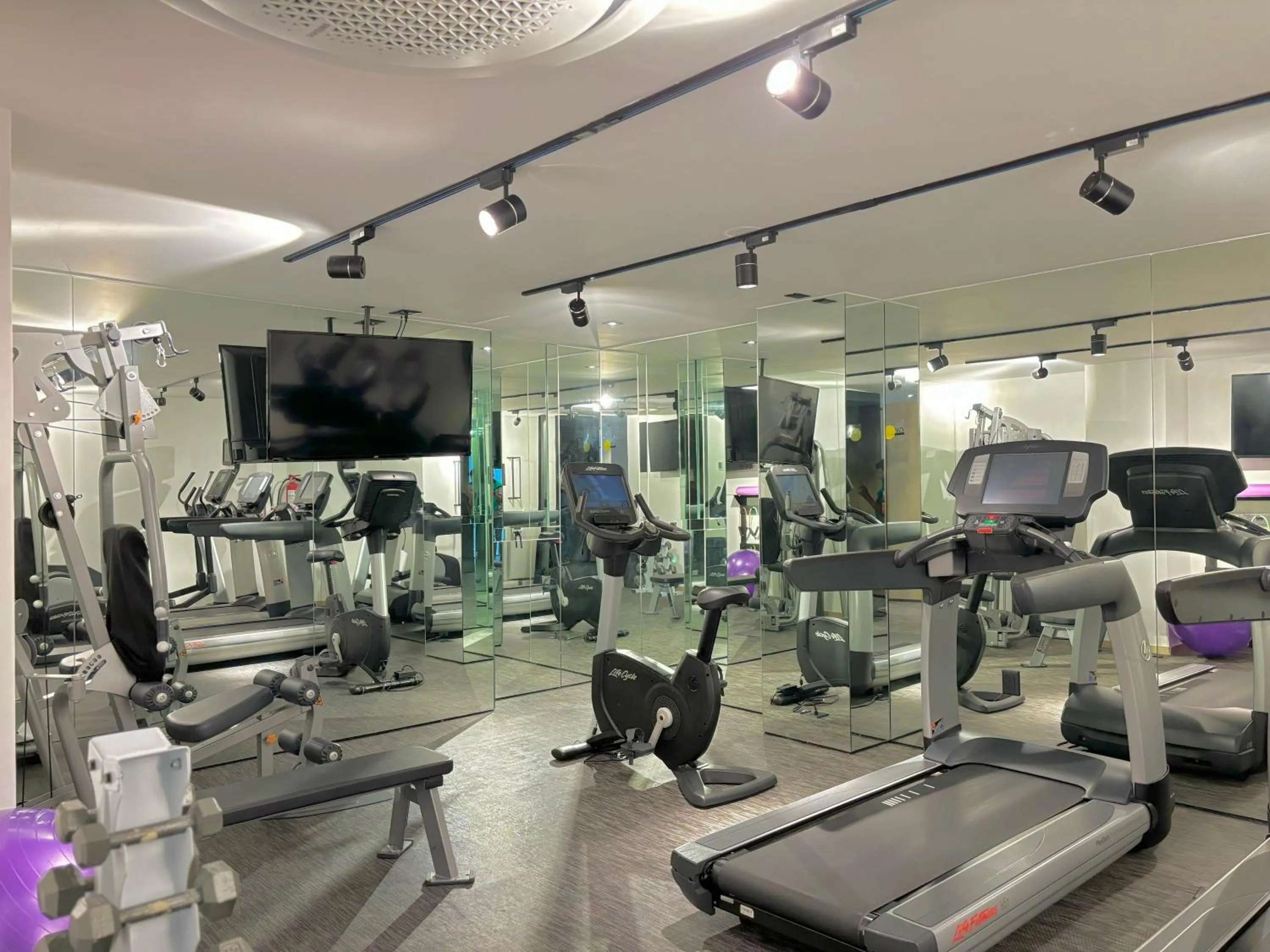 Fitness centre/facilities in Park Life Masaryk
