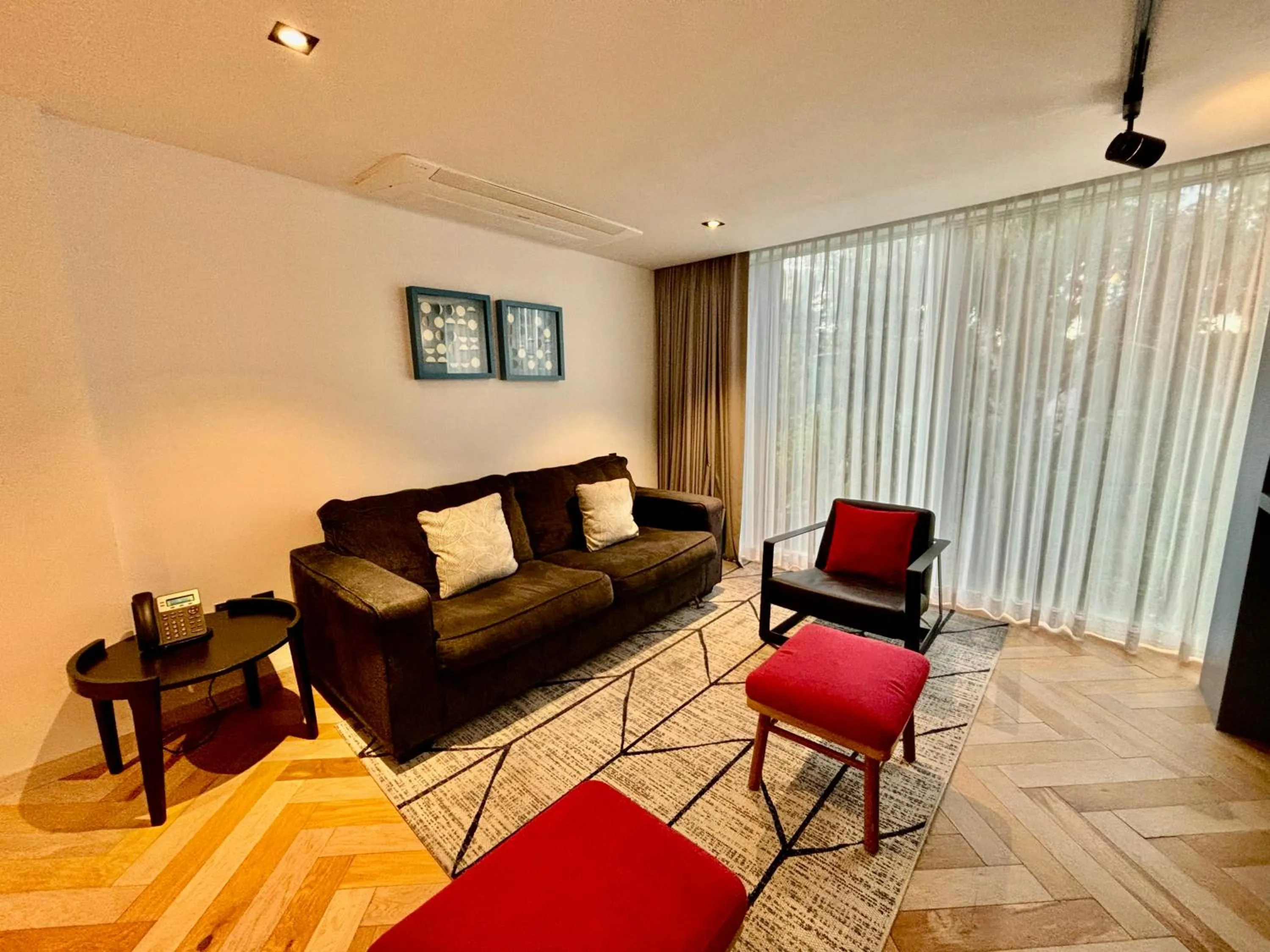 Living room in Park Life Masaryk