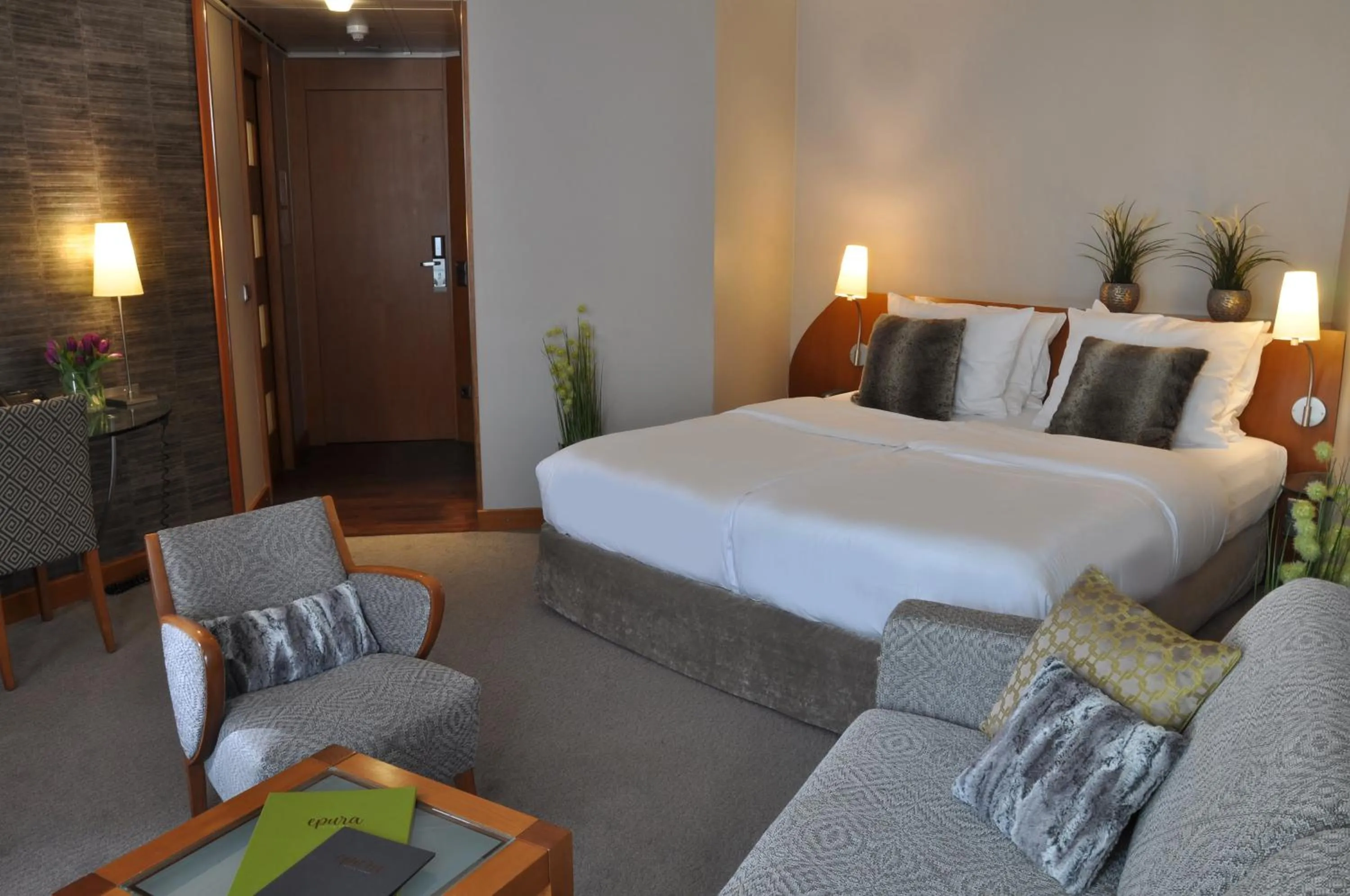 Bed in Hotel Eggers Hamburg