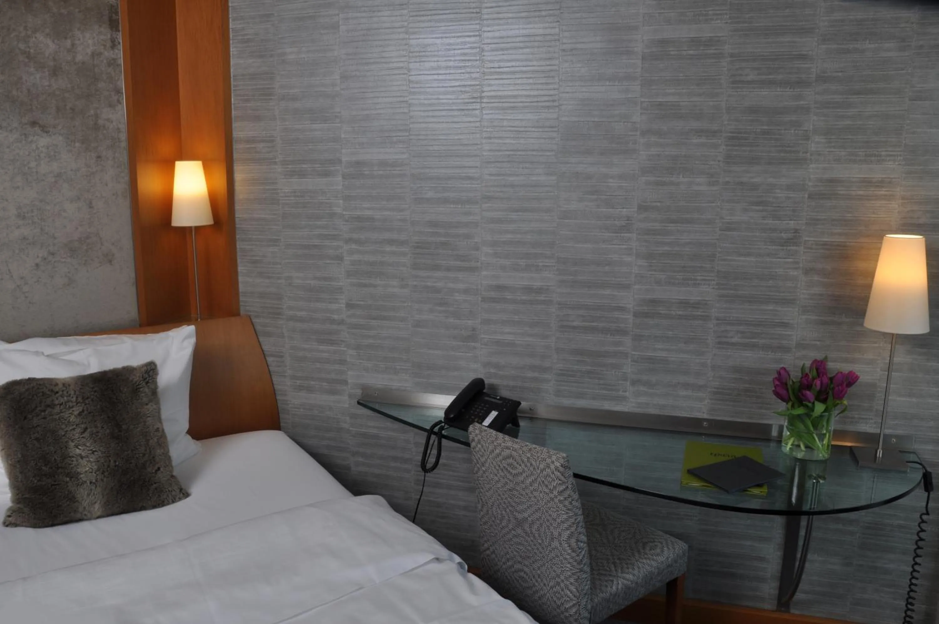 Bed in Hotel Eggers Hamburg