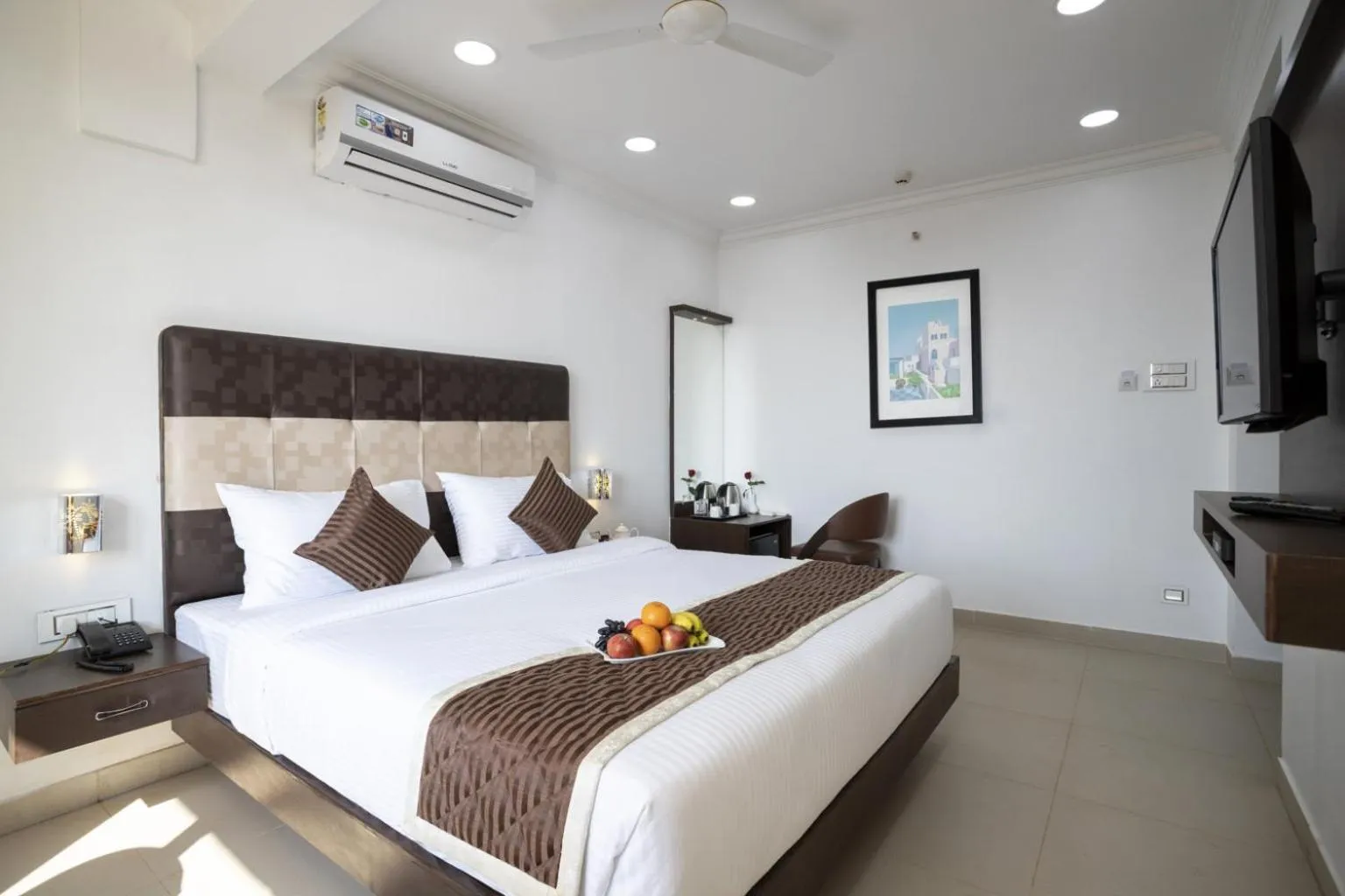 Bed in Sairaj Beach Resort - Calangute Goa