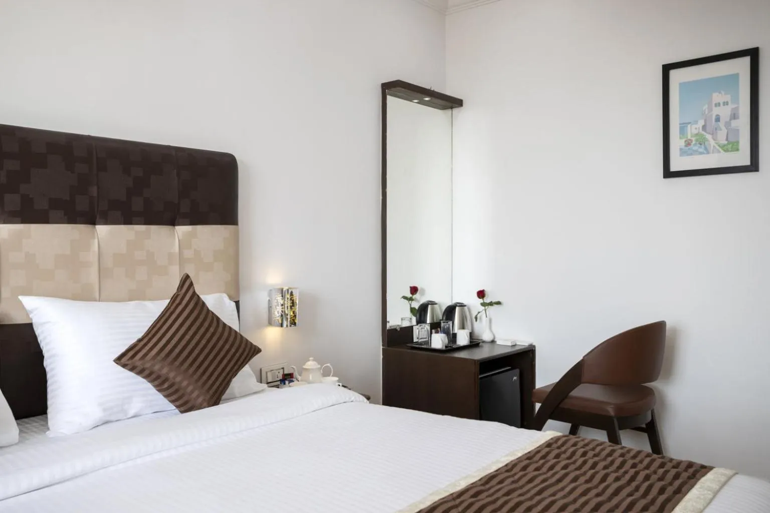 Bed in Sairaj Beach Resort - Calangute Goa