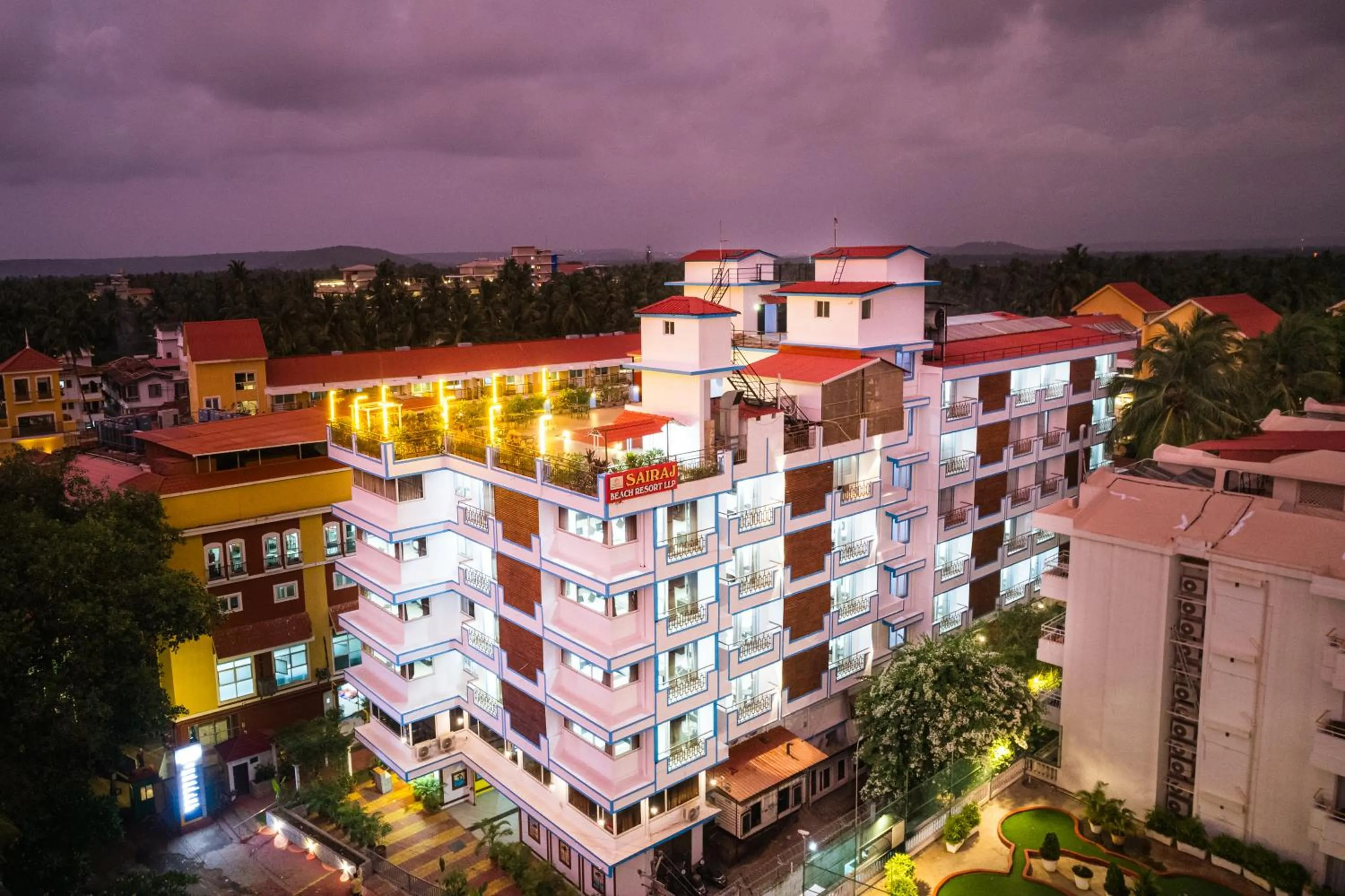Property building in Sairaj Beach Resort - Calangute Goa
