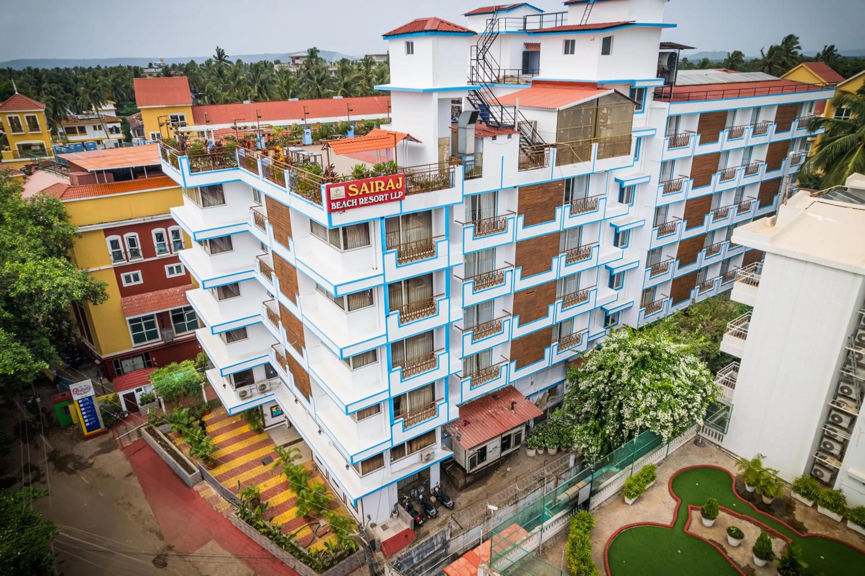 Property building in Sairaj Beach Resort - Calangute Goa