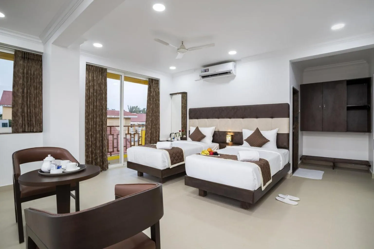 Bed in Sairaj Beach Resort - Calangute Goa