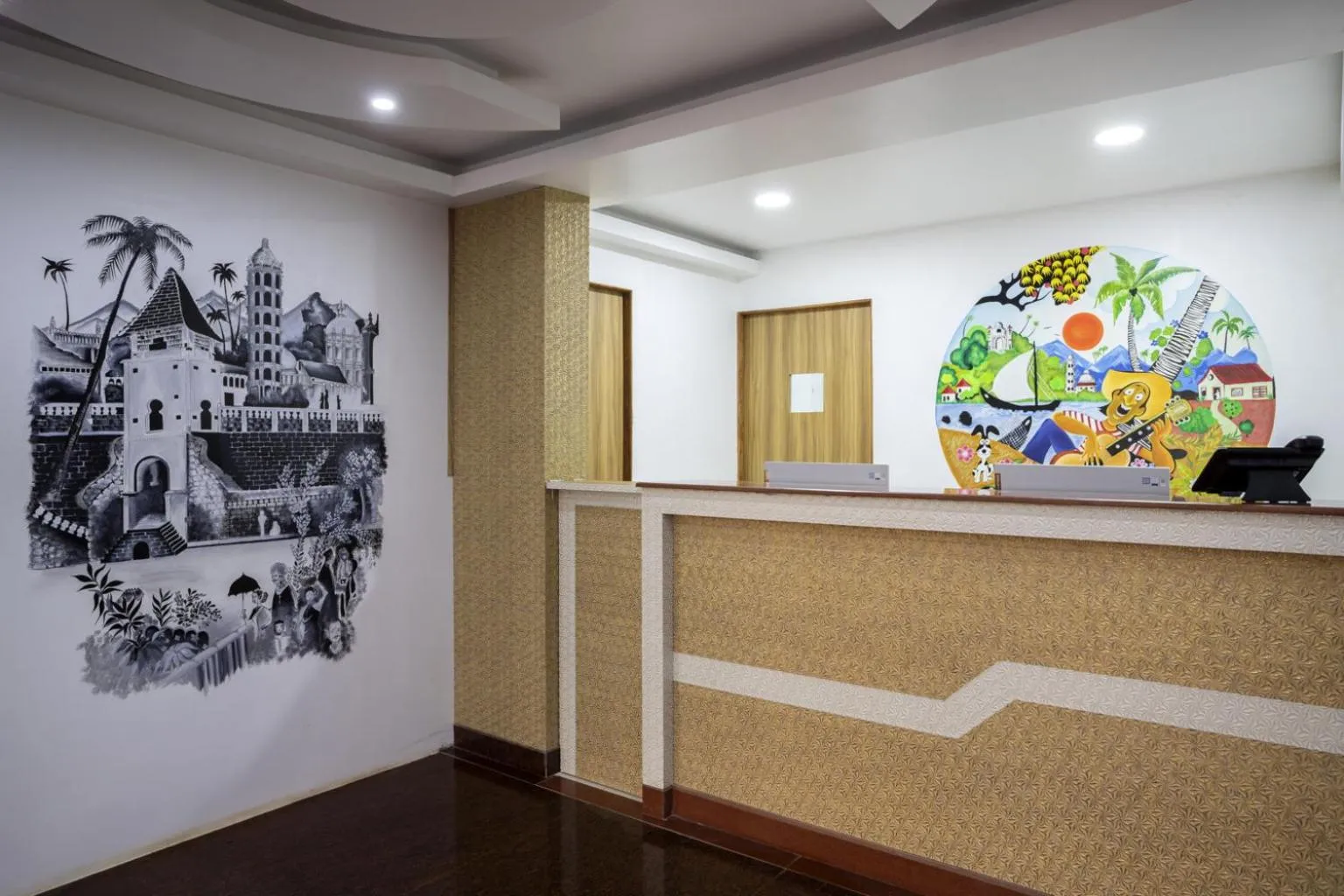 Lobby or reception in Sairaj Beach Resort - Calangute Goa