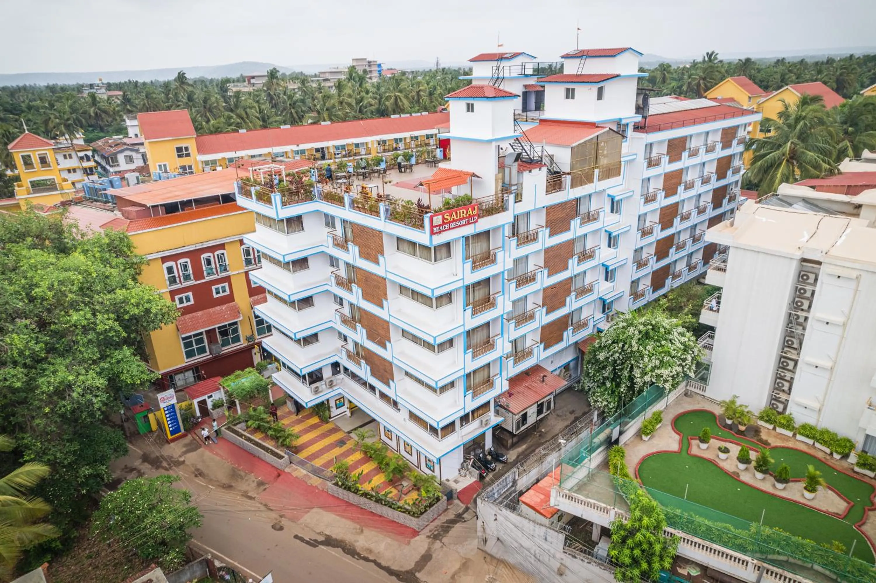 Property building in Sairaj Beach Resort - Calangute Goa