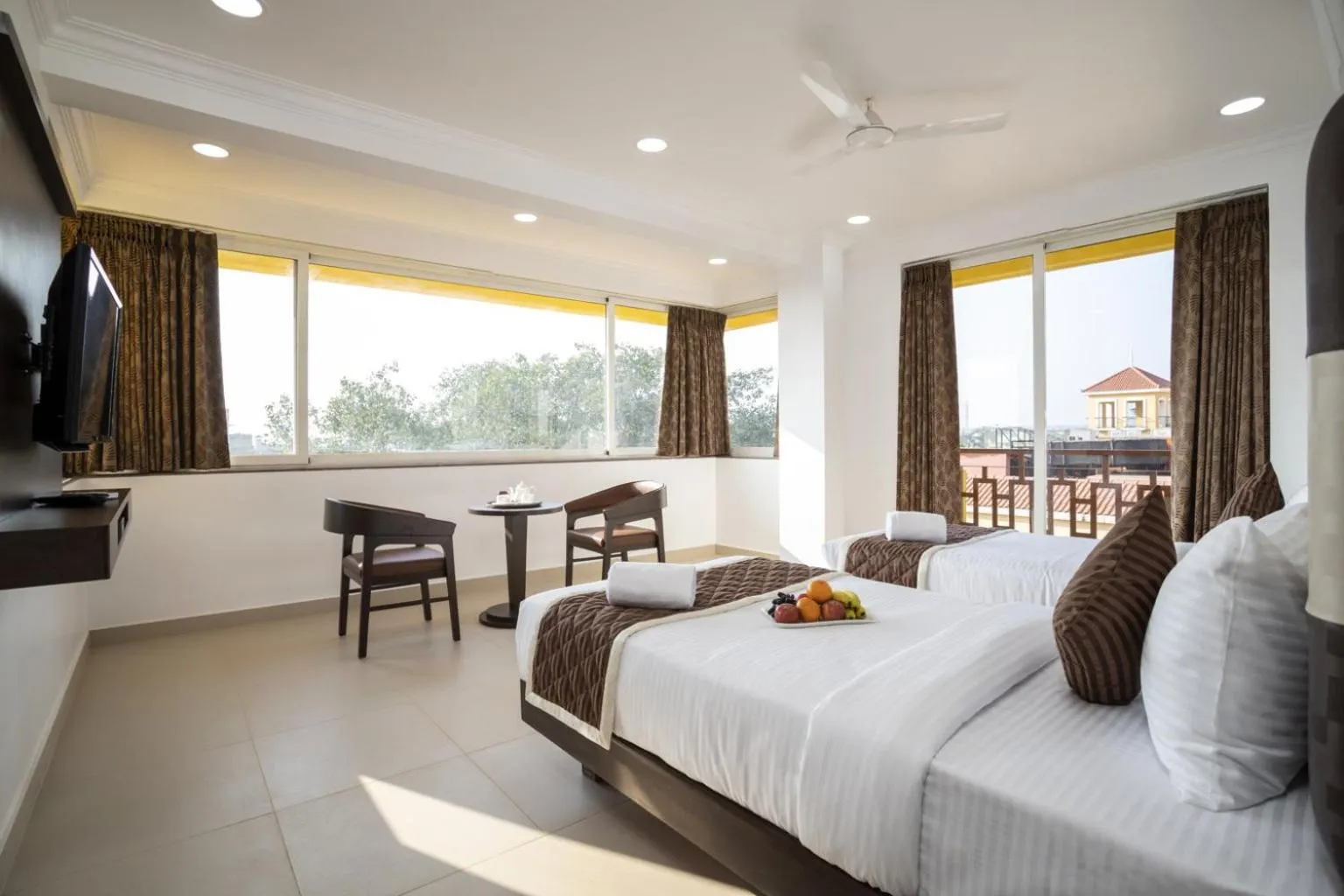 Bed in Sairaj Beach Resort - Calangute Goa