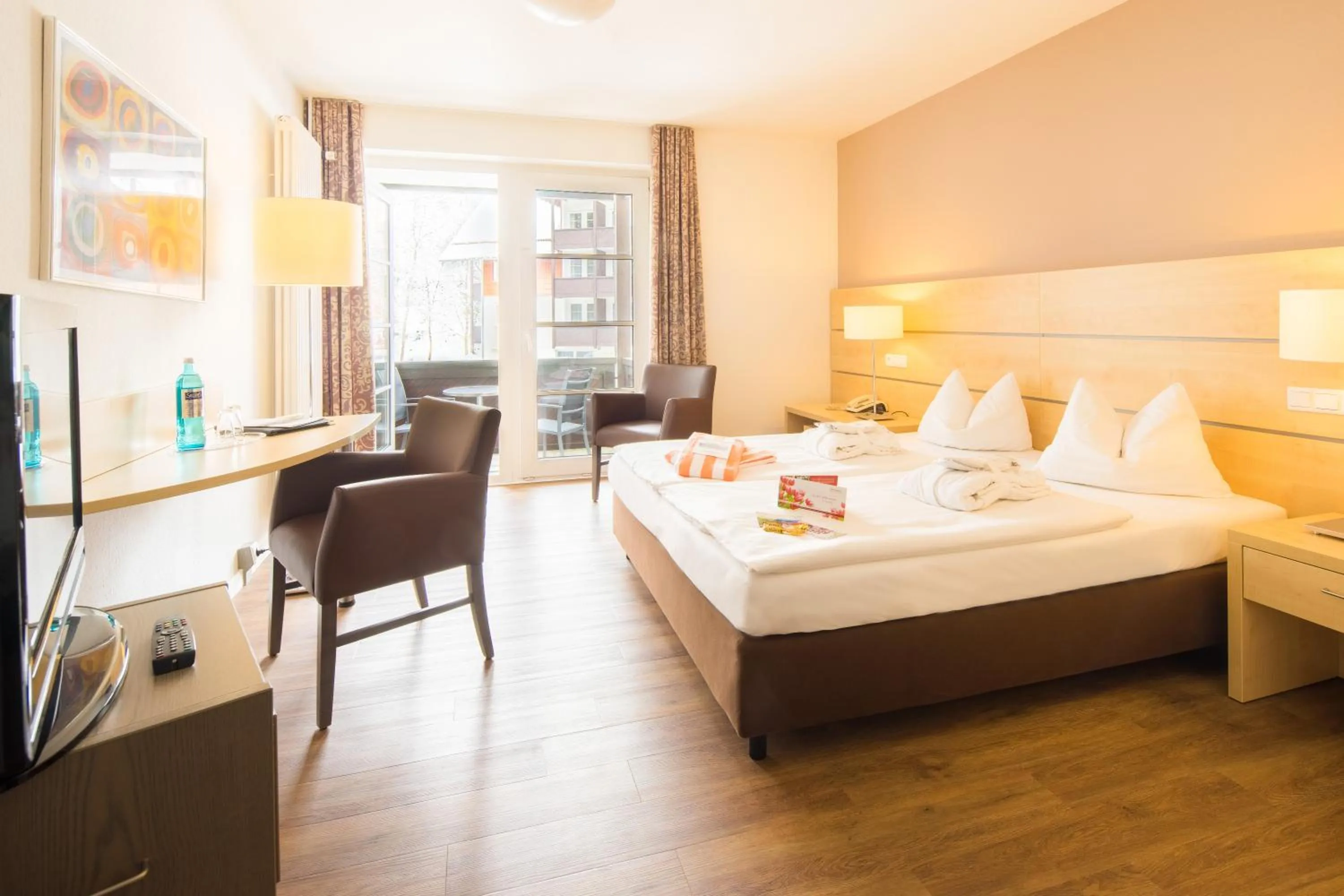 Photo of the whole room, Bed in relexa hotel Harz-Wald Braunlage