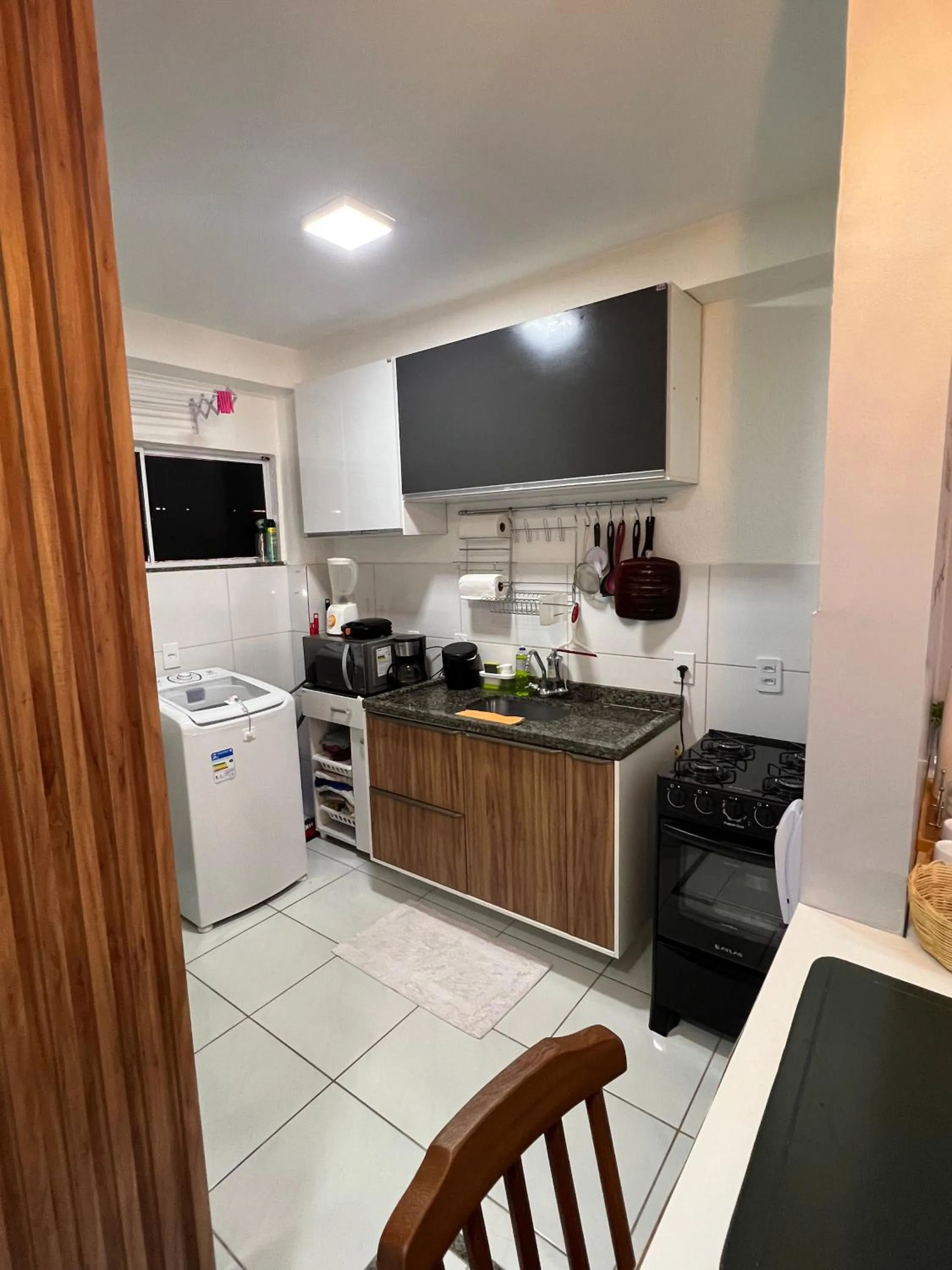 Kitchen or kitchenette in Apartamento Mobiliado em Petrolina - Recomendado!