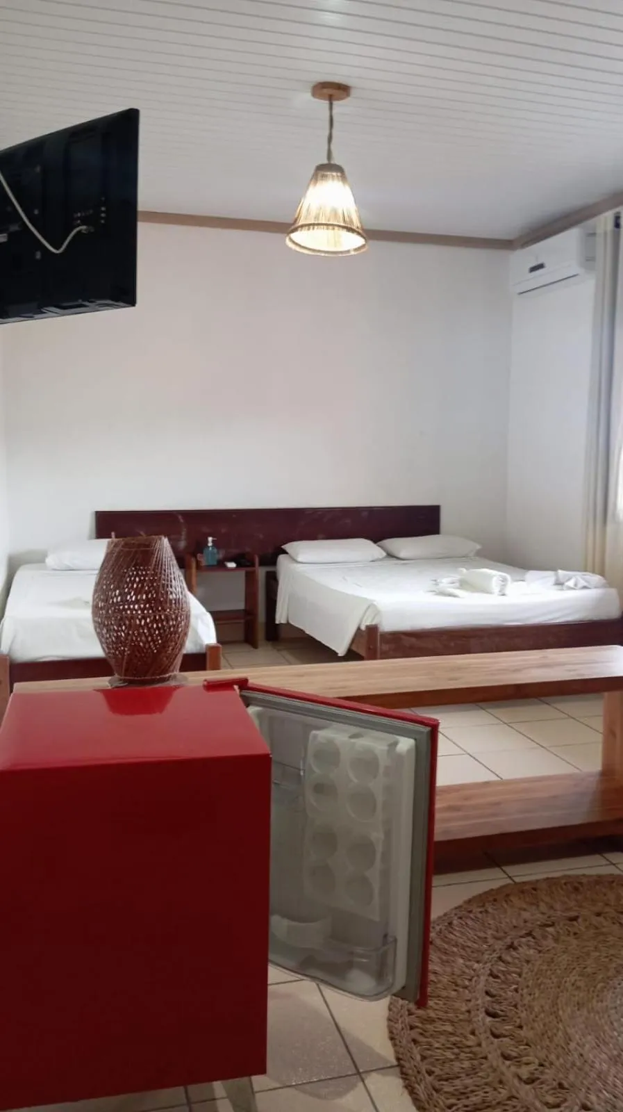 Bed in Hotel Salinopolis e kitepoint