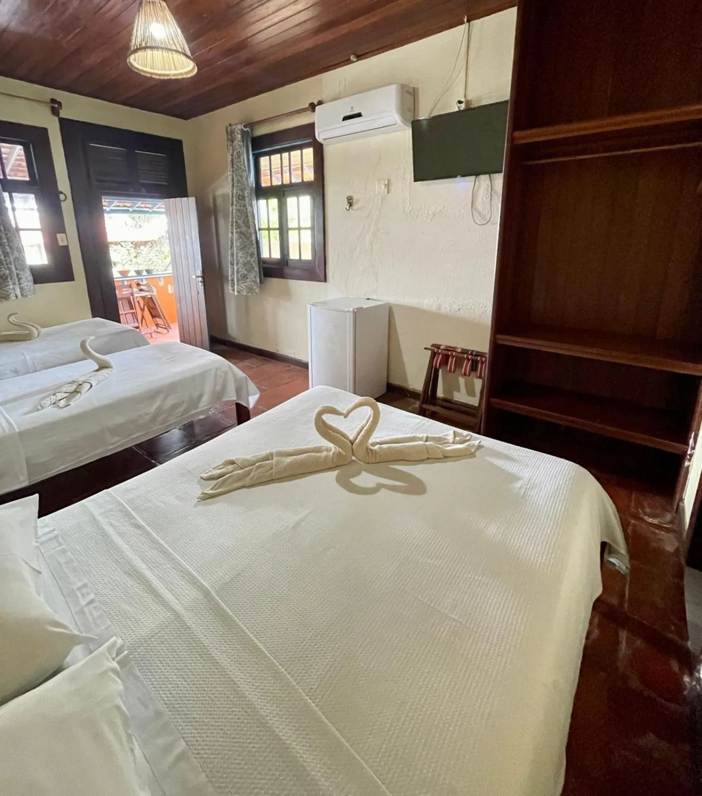 Bed in Hotel Salinopolis e kitepoint