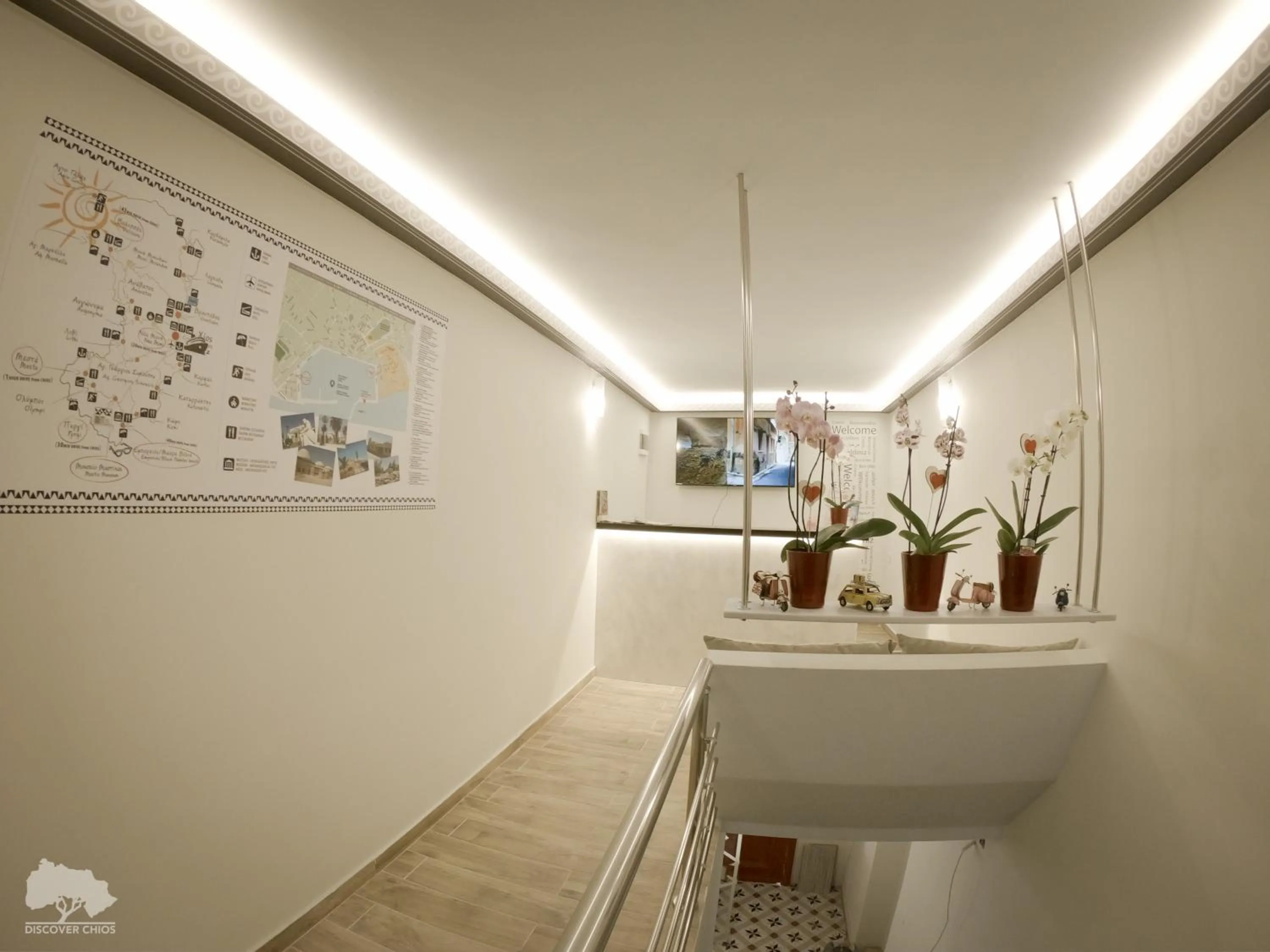 Lobby or reception in Costa Point Chios