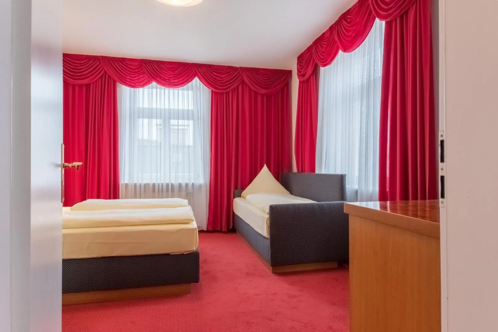 Bed in Hotel Bayernland