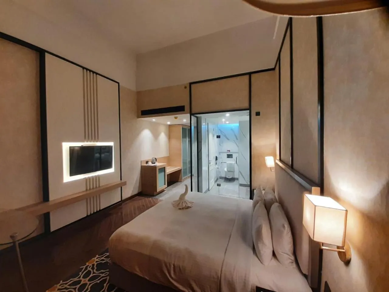 Photo of the whole room, Bed in Hotel Polo Towers Agartala