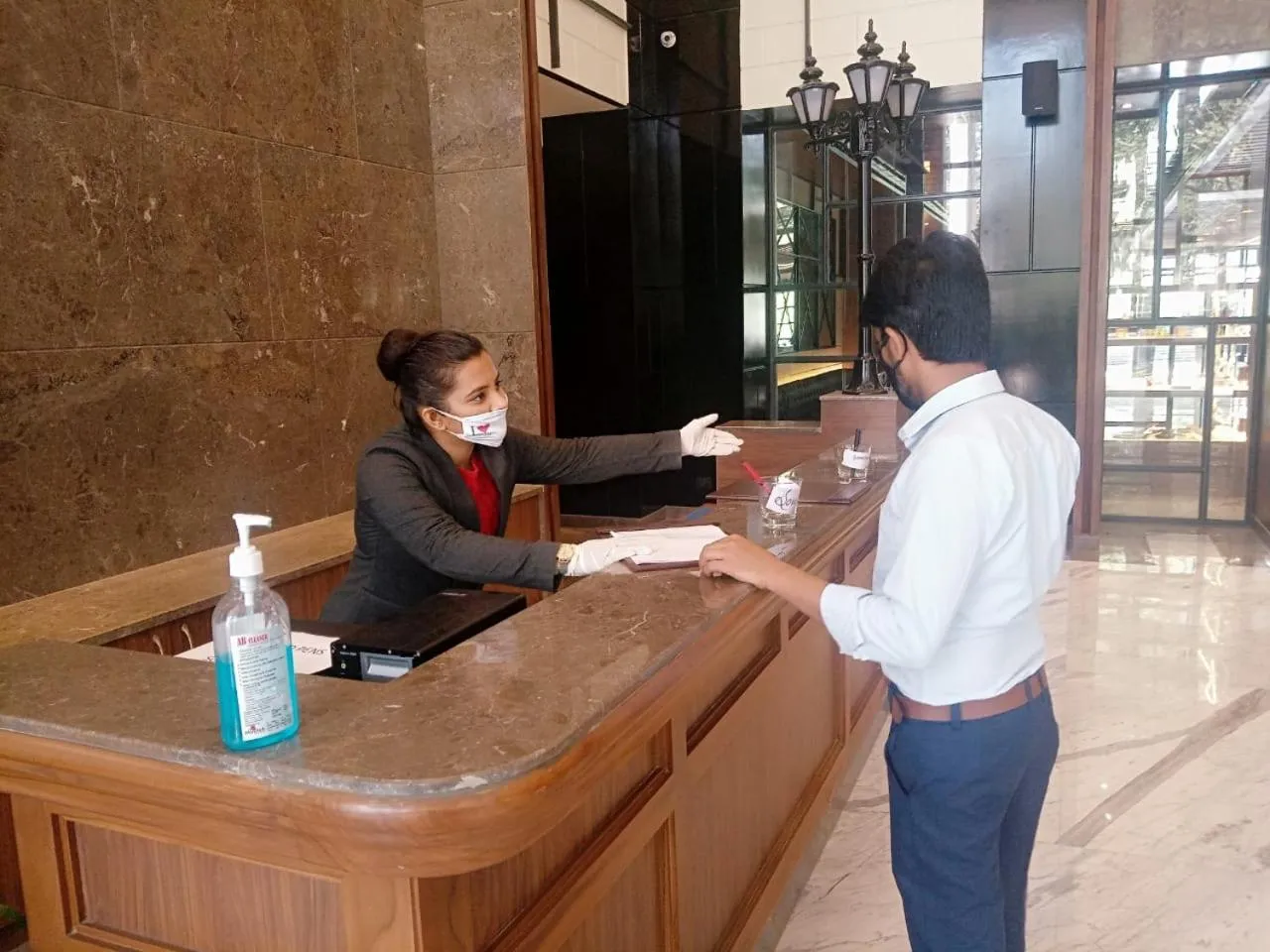 Lobby or reception in Hotel Polo Towers Agartala