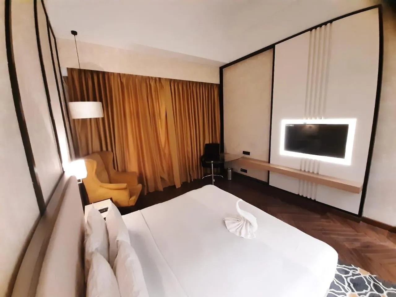 Photo of the whole room, Bed in Hotel Polo Towers Agartala
