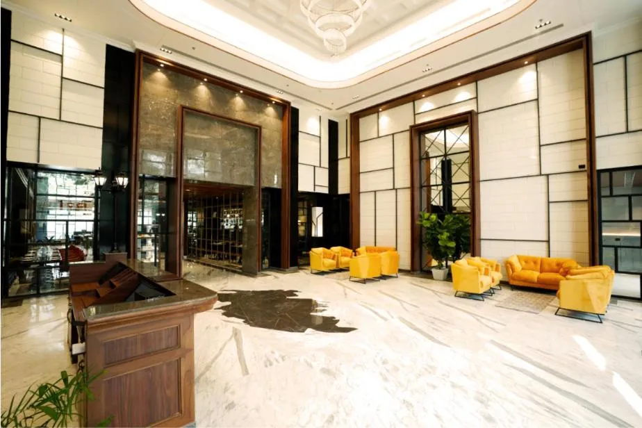 Lobby or reception in Hotel Polo Towers Agartala
