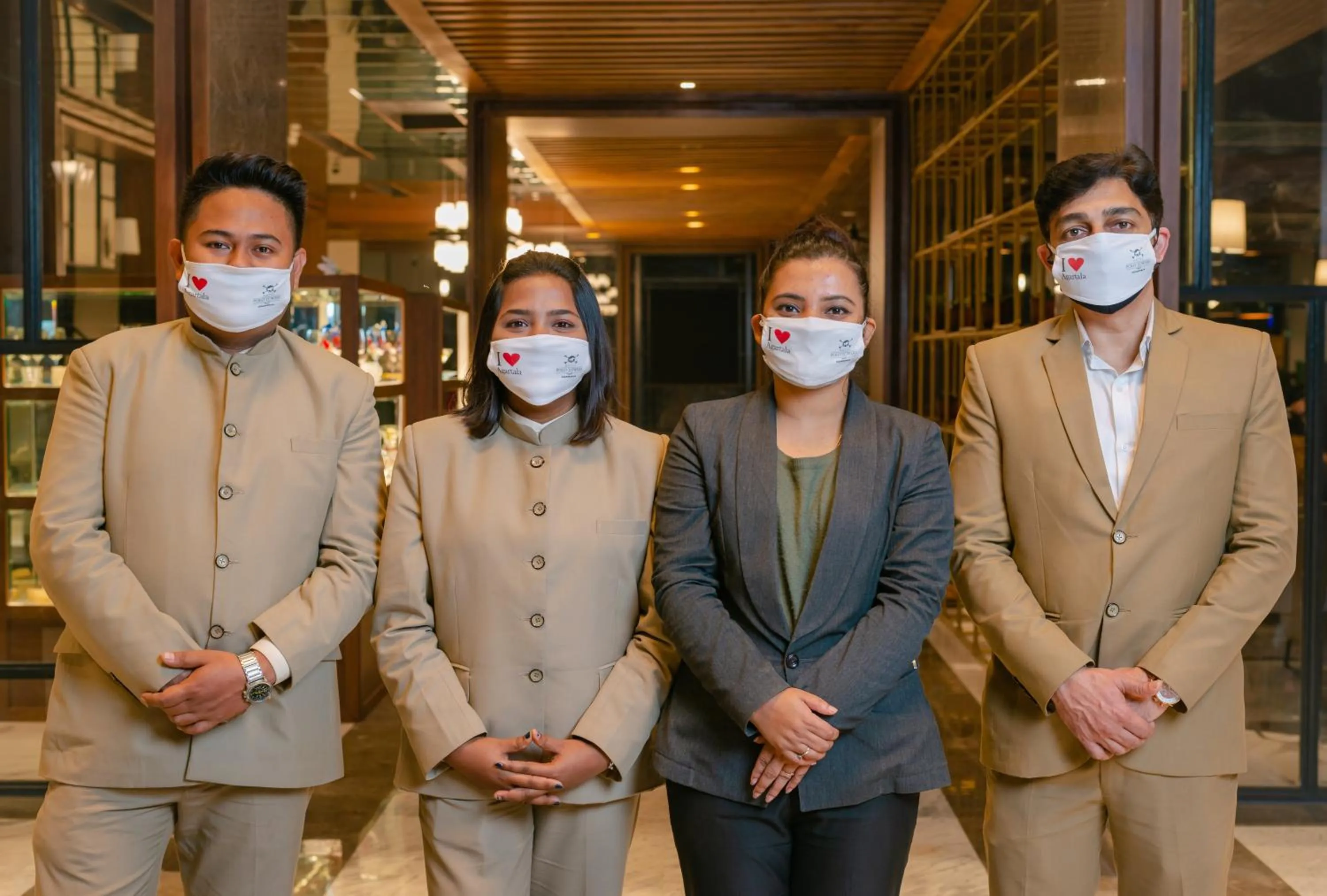 Staff in Hotel Polo Towers Agartala
