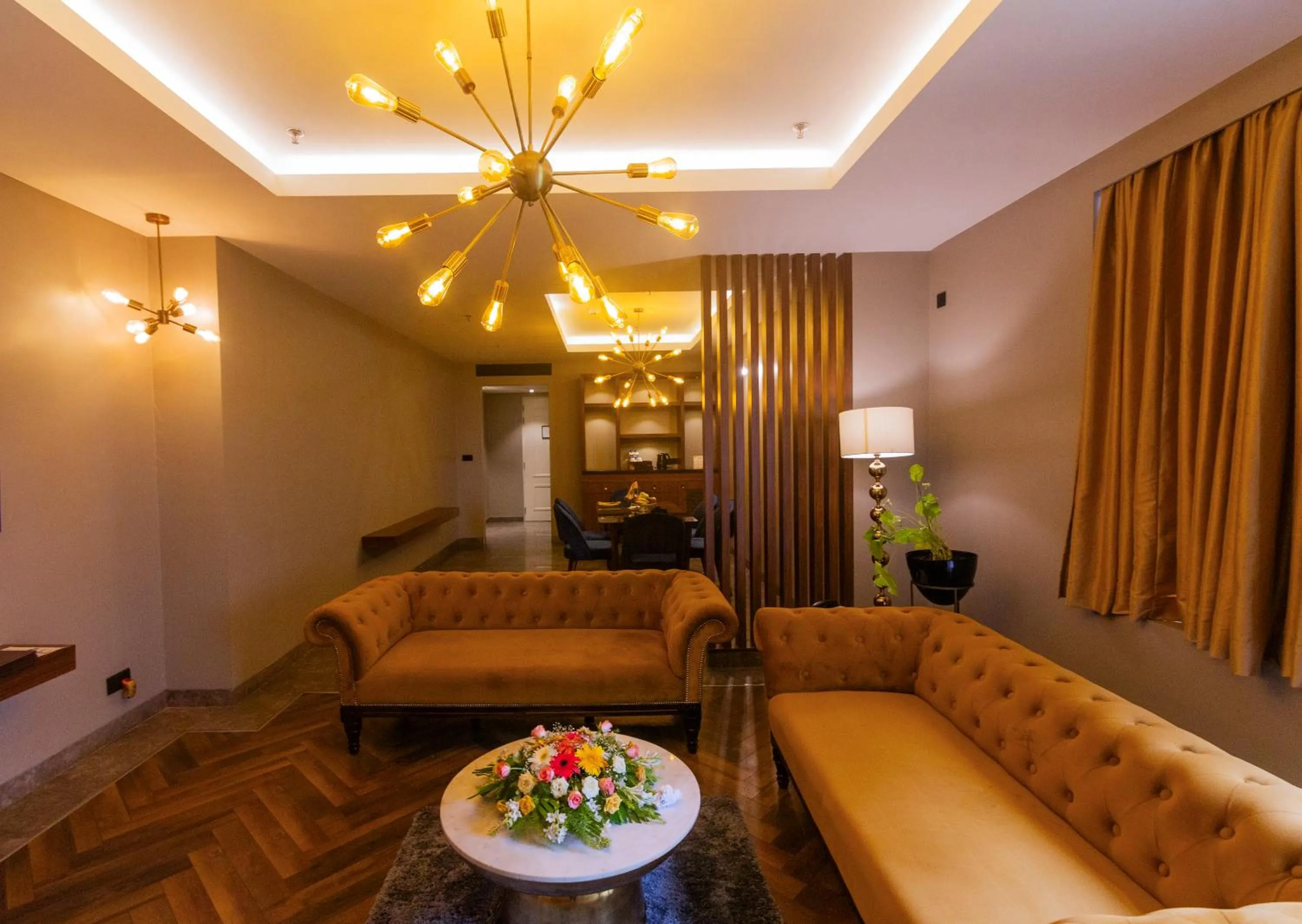 Living room in Hotel Polo Towers Agartala