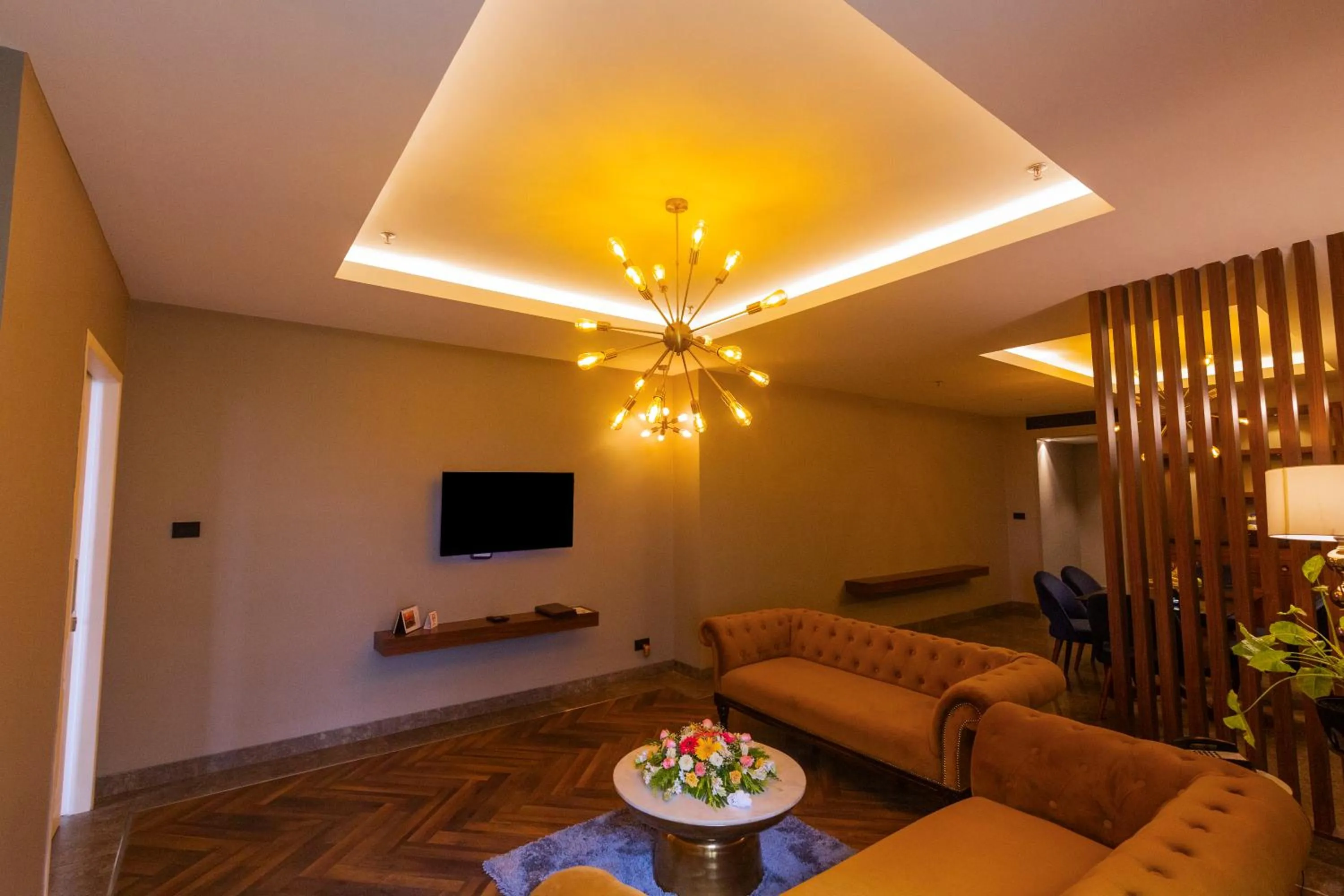 Living room in Hotel Polo Towers Agartala