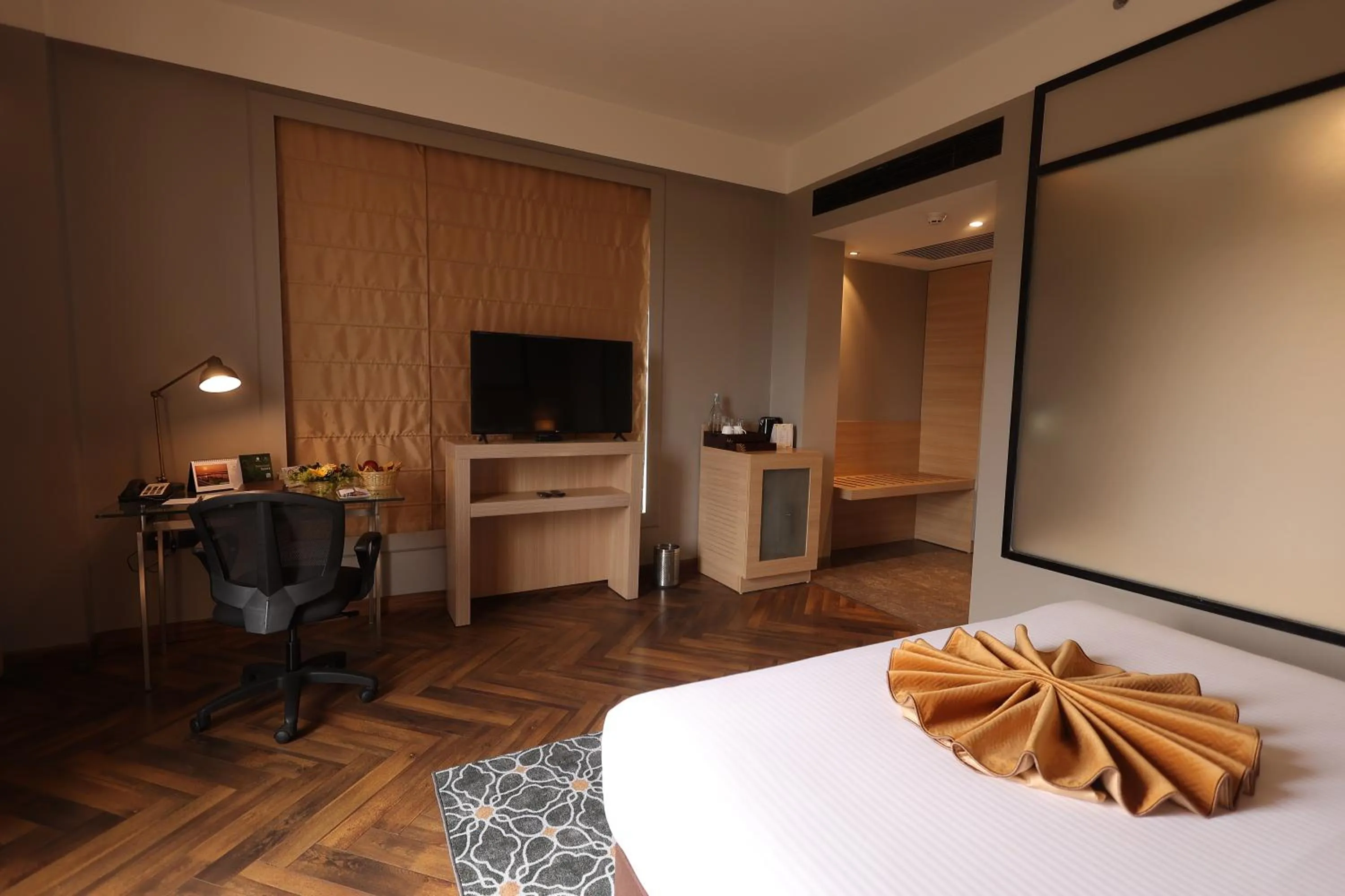 Bedroom, Bed in Hotel Polo Towers Agartala