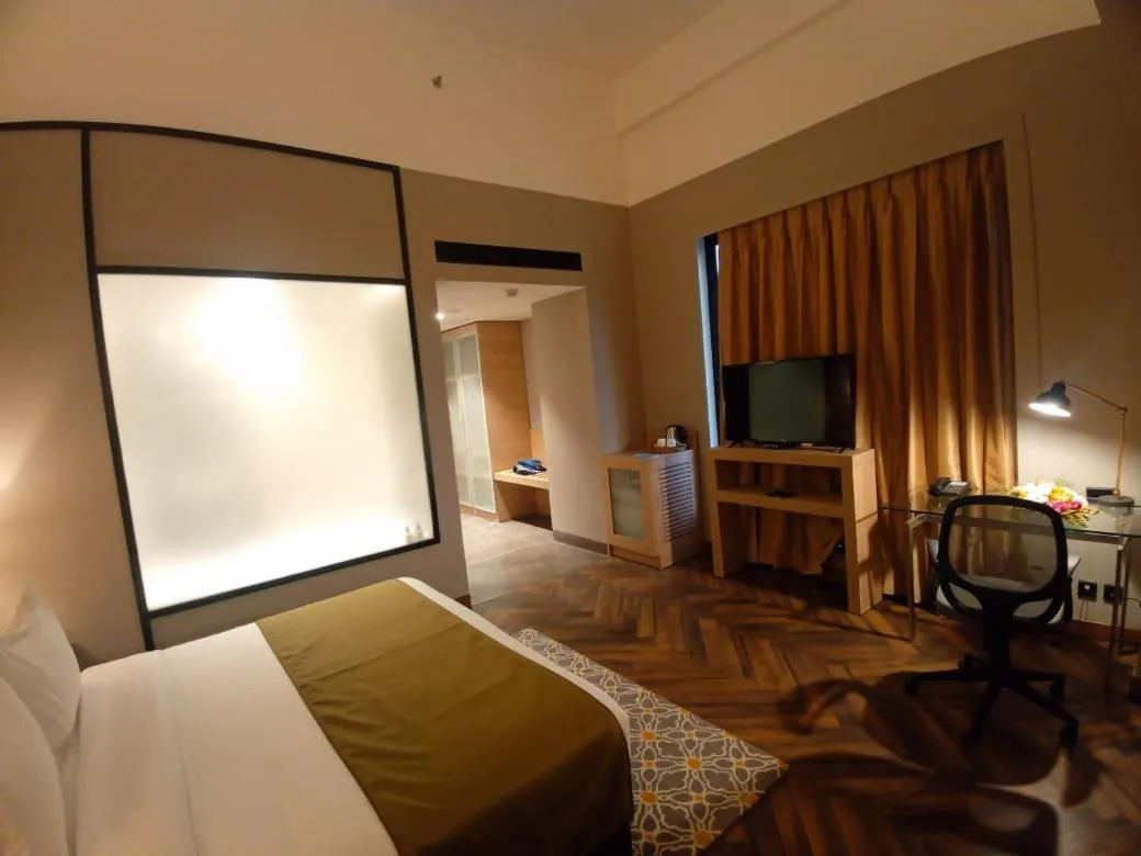 Photo of the whole room, Bed in Hotel Polo Towers Agartala