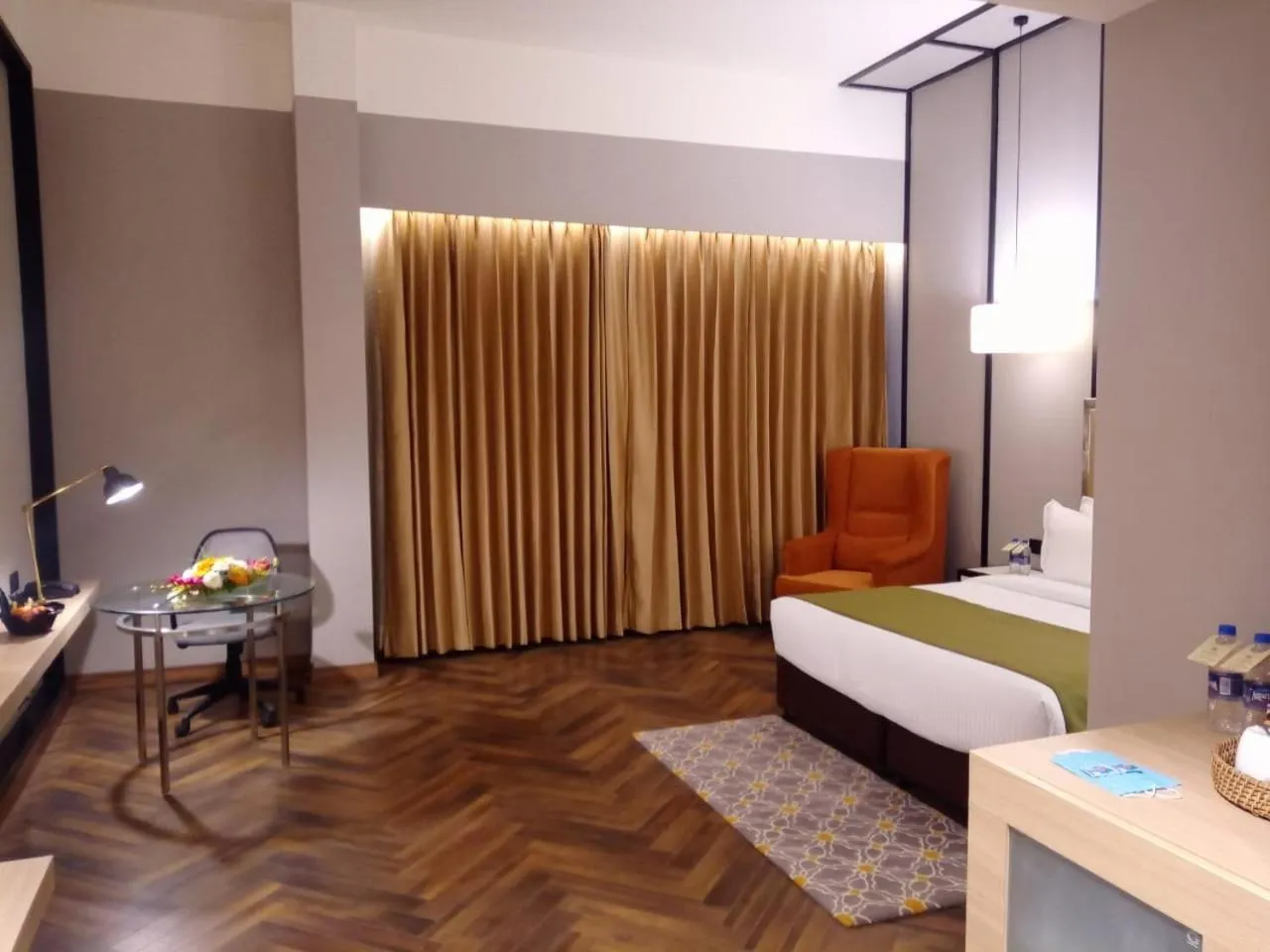 Photo of the whole room, Bed in Hotel Polo Towers Agartala