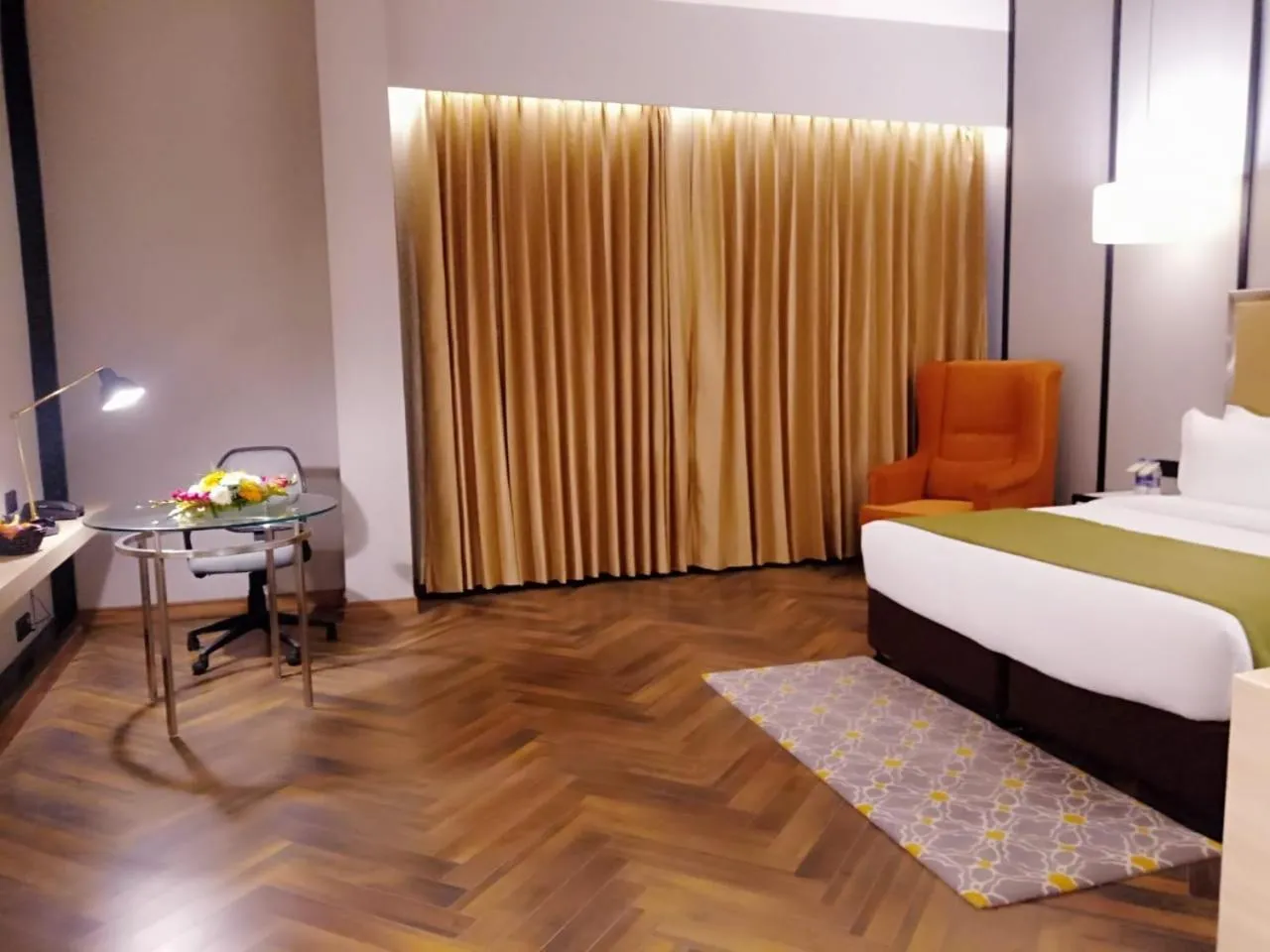 Photo of the whole room, Bed in Hotel Polo Towers Agartala